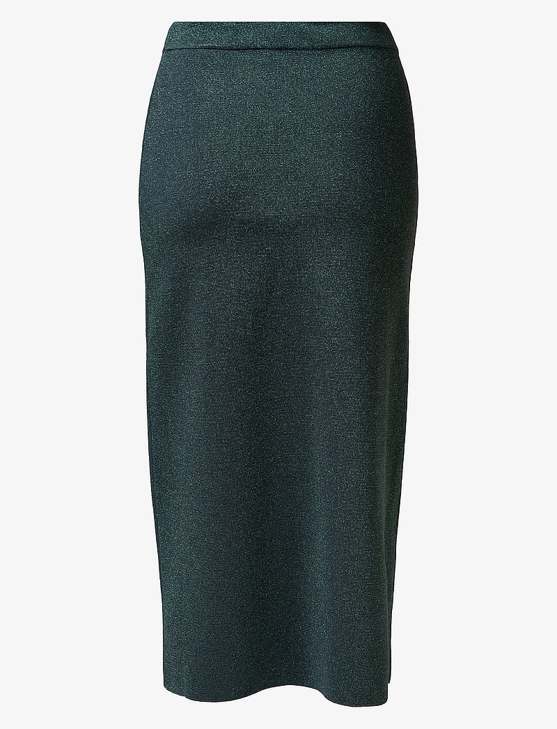 Ivo Nikkolo - Knitted Midi Skirt, SEDRICK - kootud seelikud - dark green - 2