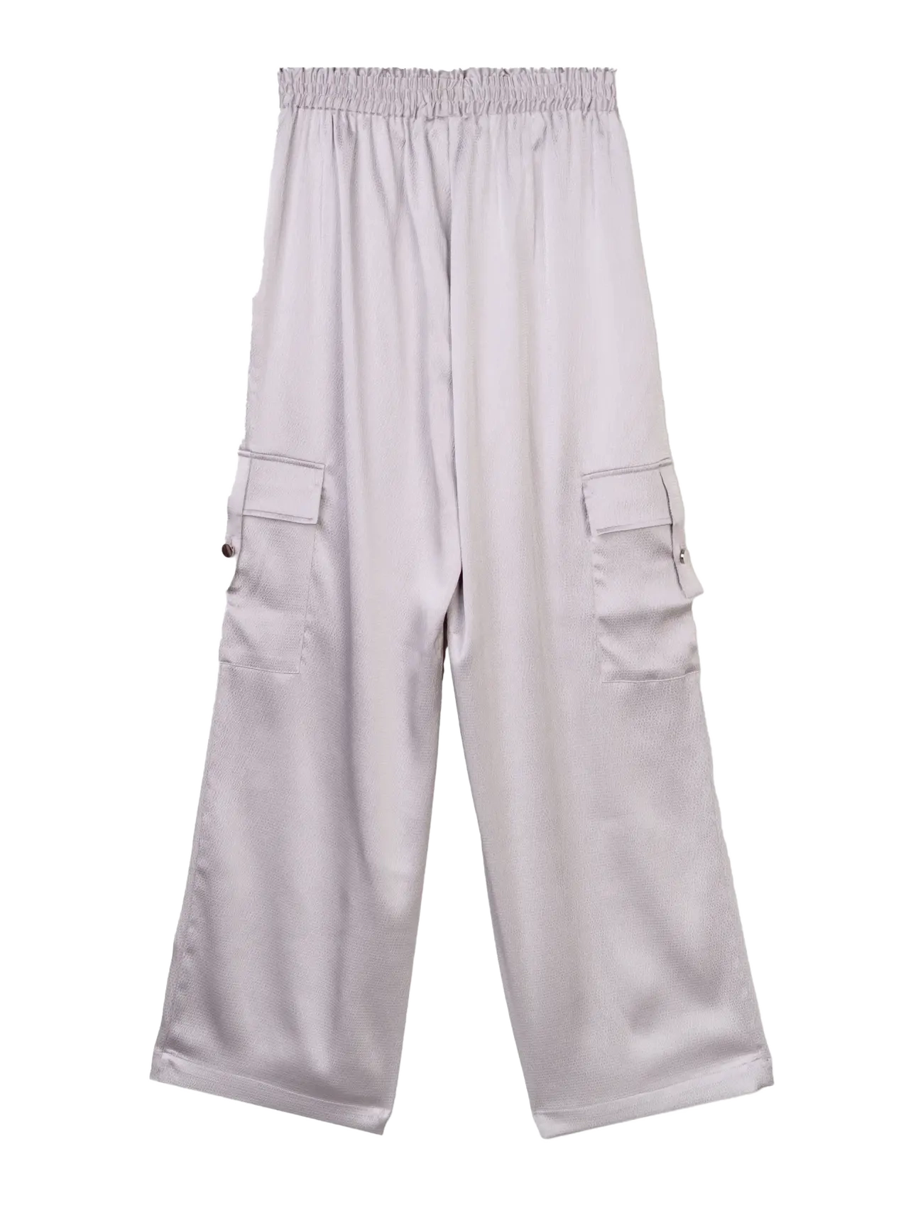 Ivo Nikkolo - Woven Trousers, TACARGO - buxur með víðum skálmum - light grey - 2