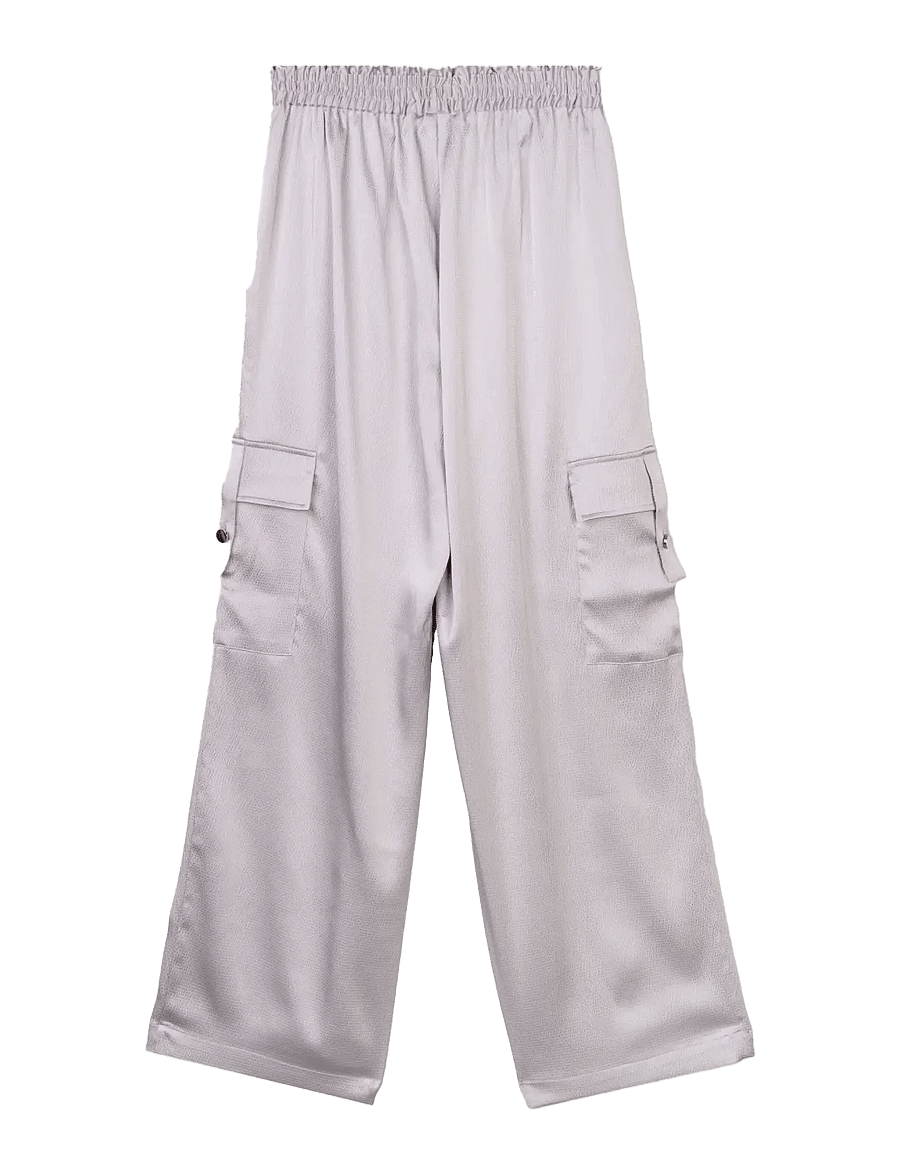 Ivo Nikkolo - Woven Trousers, TACARGO - hosen mit weitem bein - light grey - 2