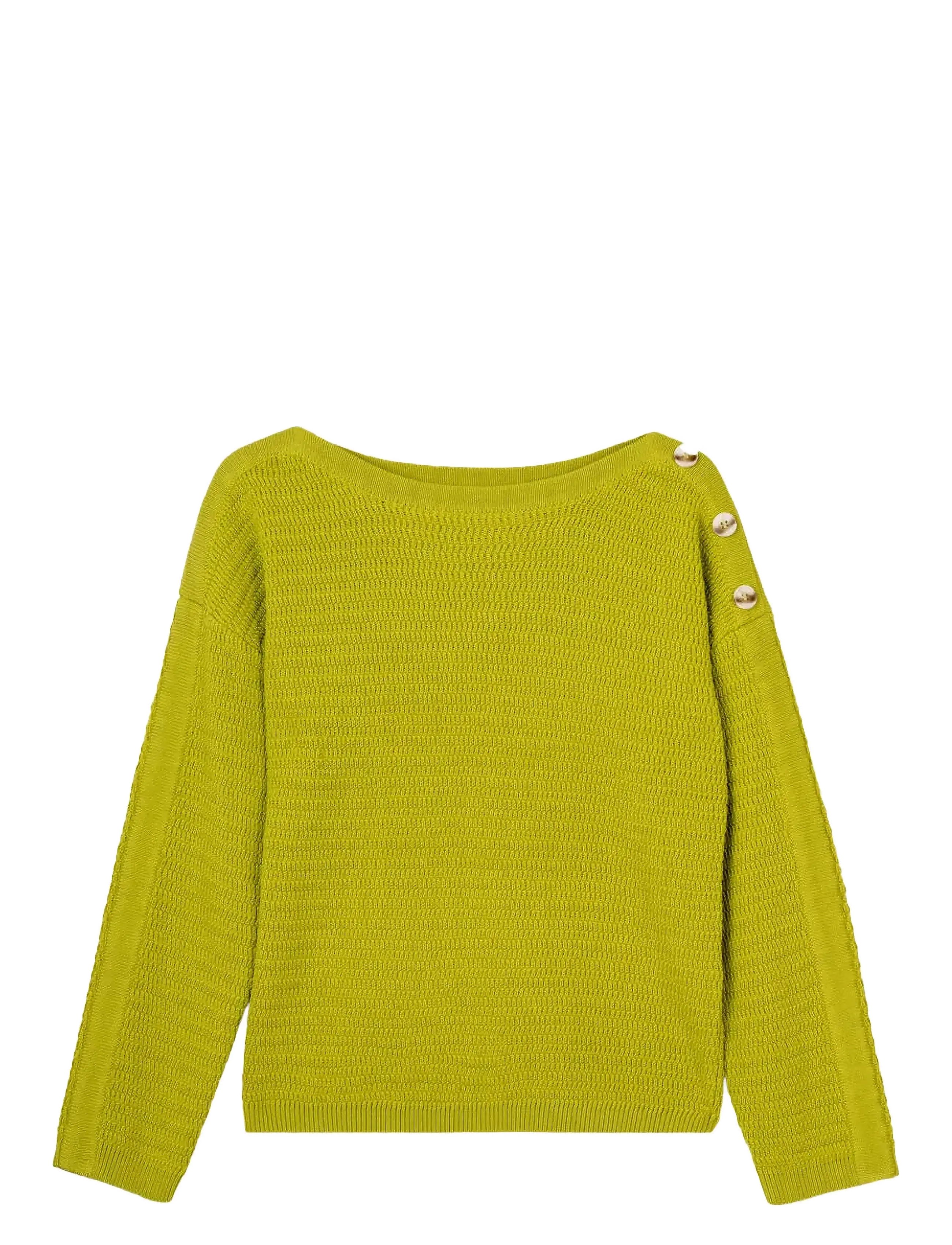 Cotton Knit, KLAYRE - LIGHT GREEN