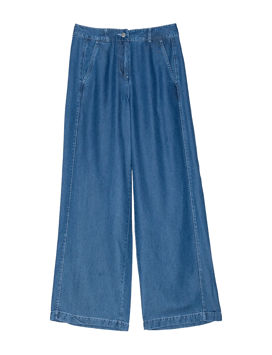 Ivo Nikkolo - Woven Trousers, TENC - dark blue - 1