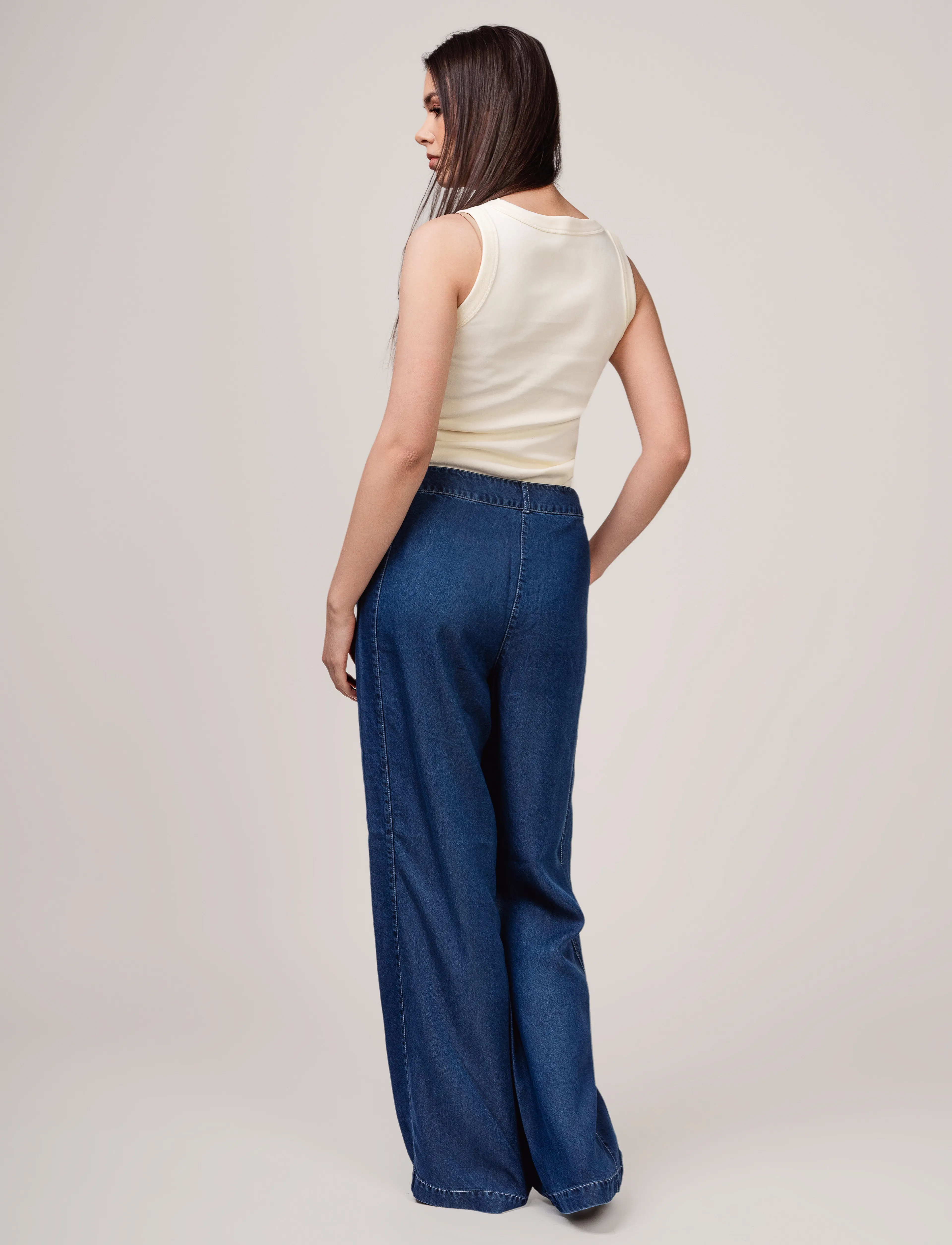 Ivo Nikkolo - Woven Trousers, TENC - dark blue - 4