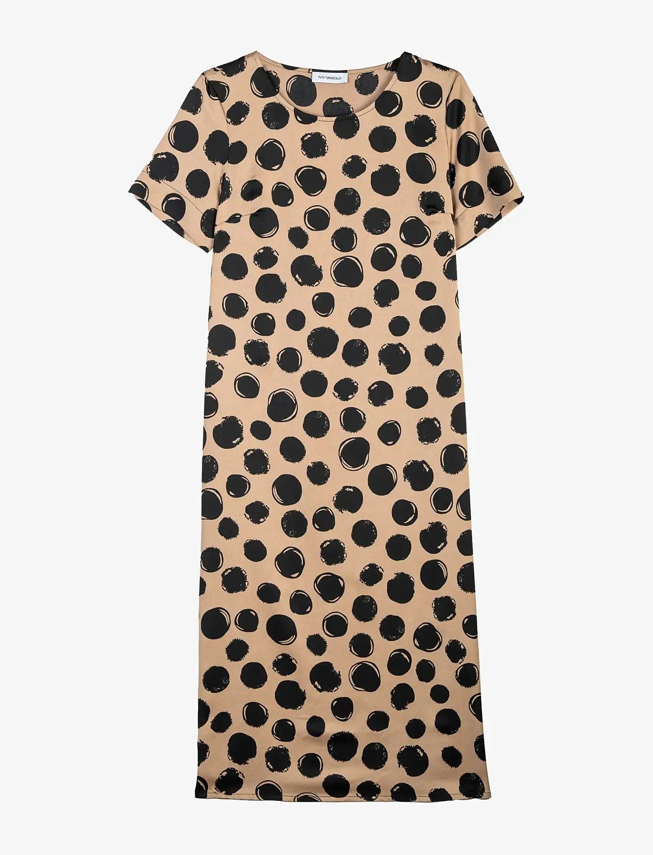 Ivo Nikkolo - Woven Dress, DOTTY - t-shirt dresses - beige - 1