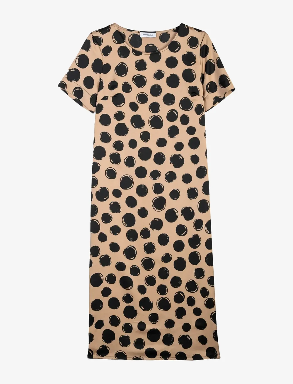 Ivo Nikkolo - Woven Dress, DOTTY - t-shirtkjoler - beige - 1