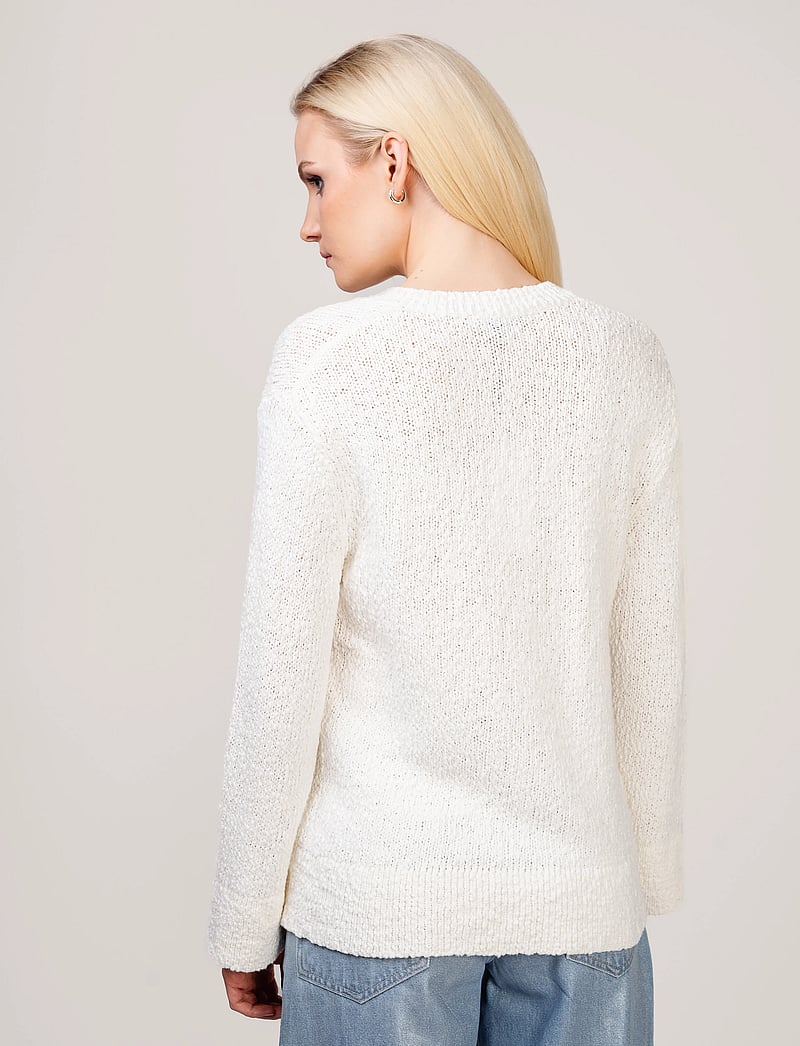 Ivo Nikkolo - Long Sleeve Heavy Knit, KLEERY - swetry - natural white - 3