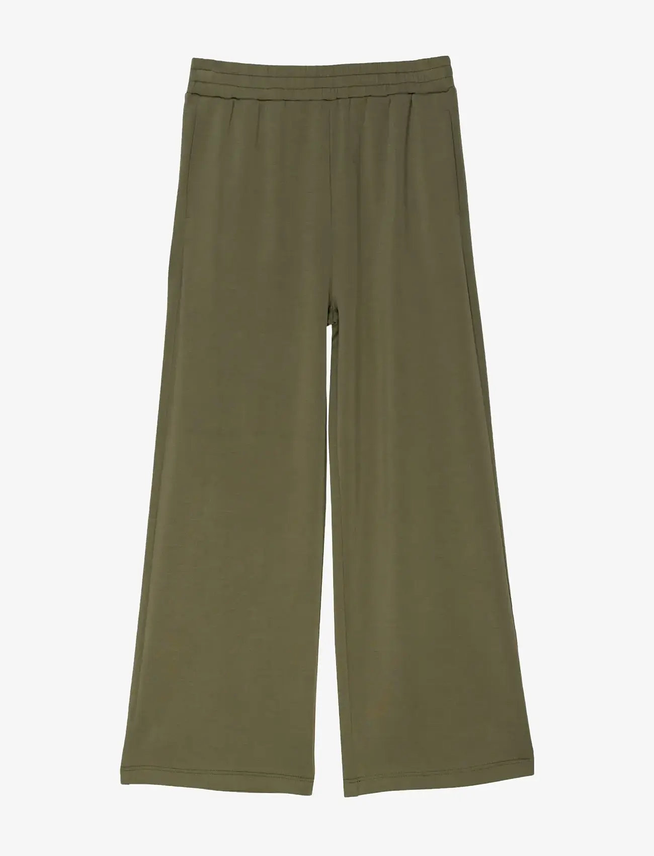 Ivo Nikkolo - Jersey Trousers, TUMA 1 - bukser med brede ben - khaki - 1