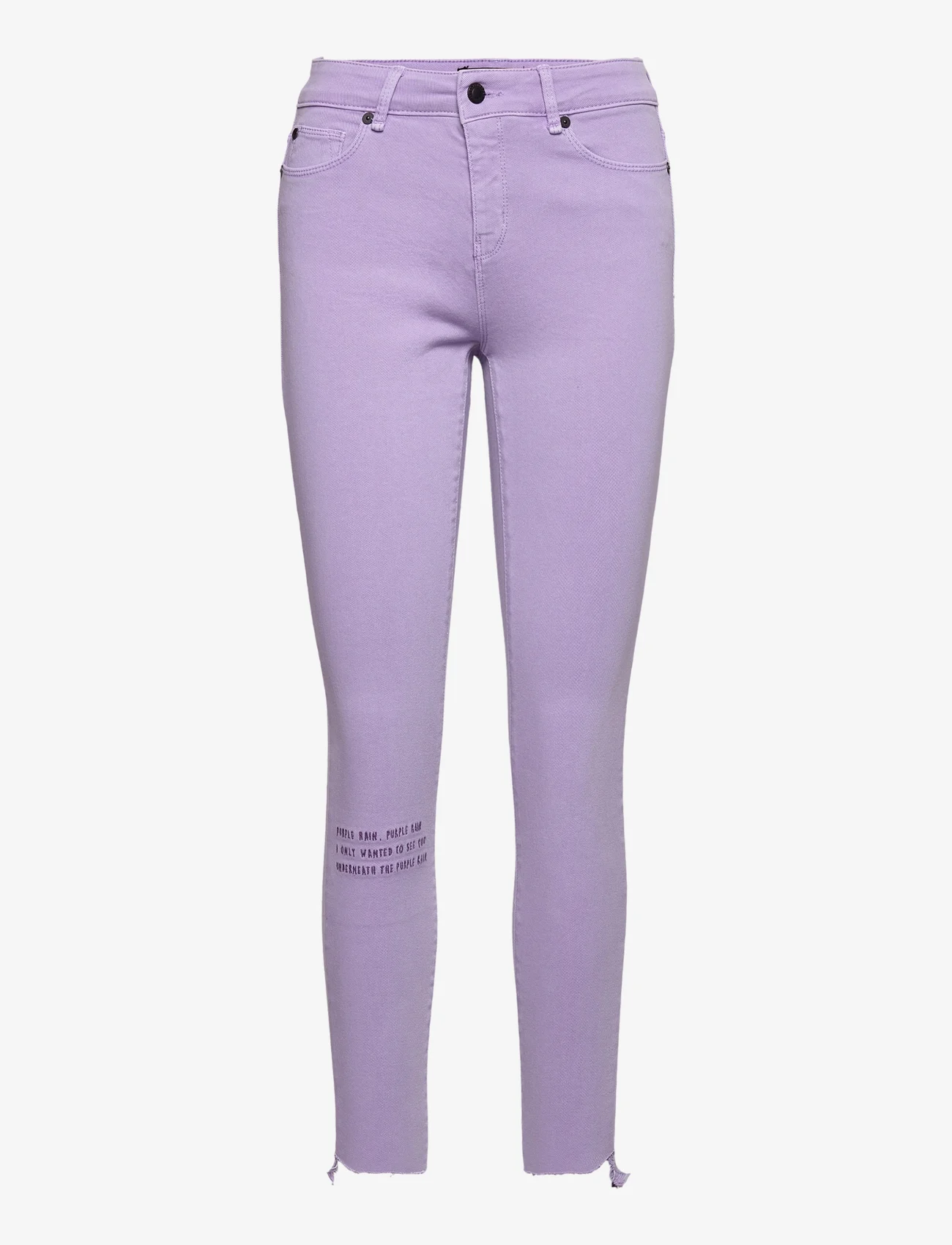 IVY Copenhagen - Alexa ankle emb. colour - džinsa bikses ar šaurām starām - bright purple - 0