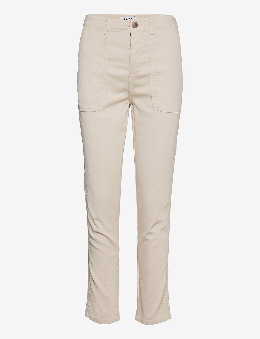 IVY Copenhagen - Sawi pant colour - chino stila bikses - ecru - 0