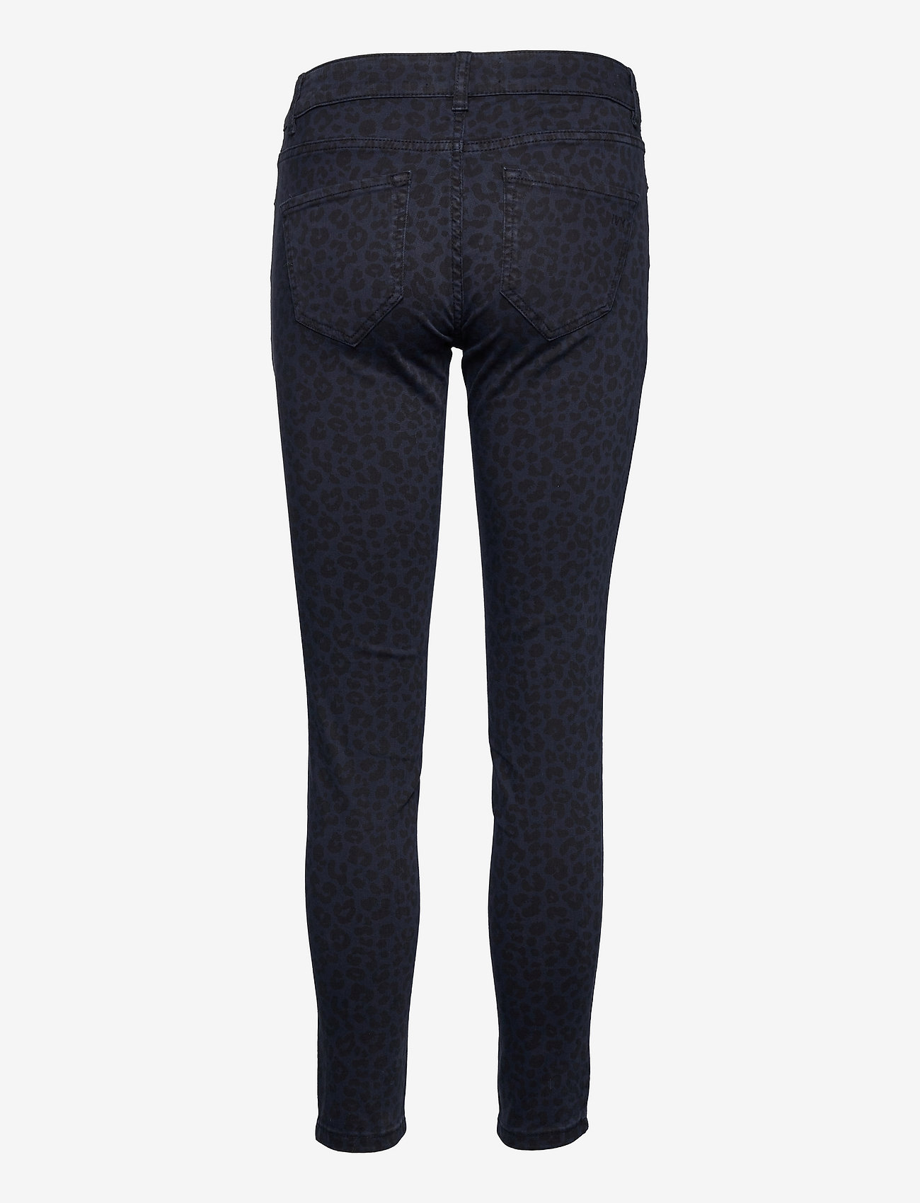 IVY Copenhagen - Daria jeans worn Leopard - liibuvad teksad - blue black - 1