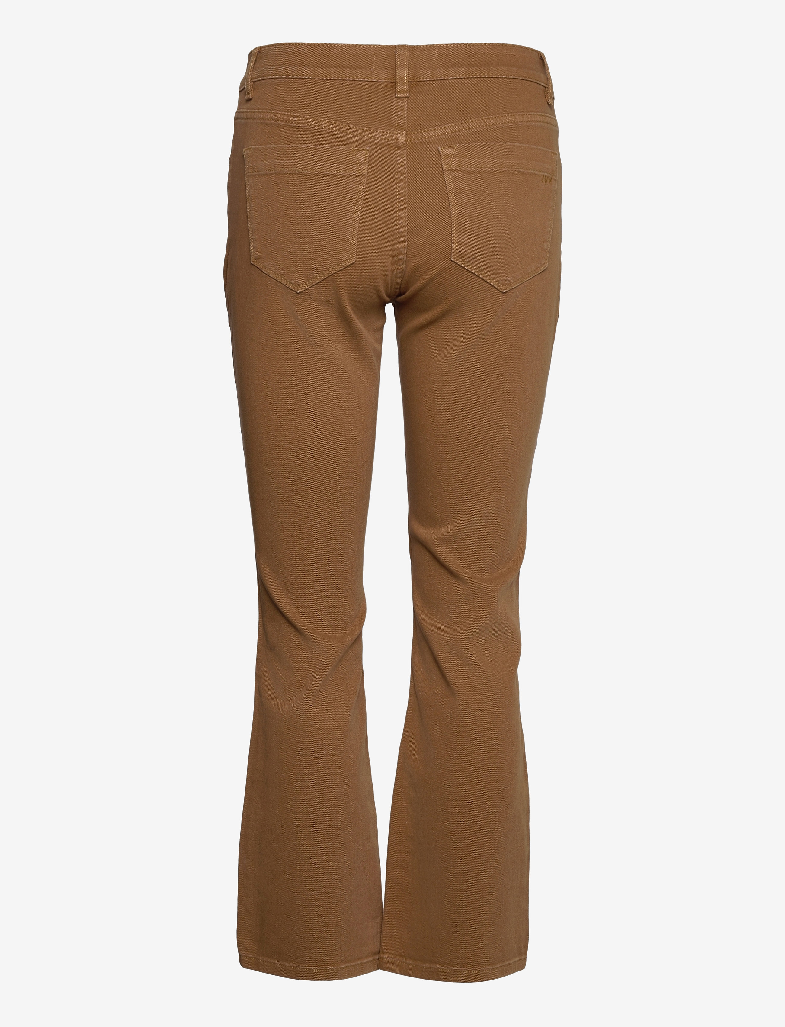 IVY Copenhagen - Johanna Kick flare vintage colour - kvinder - cognac - 1