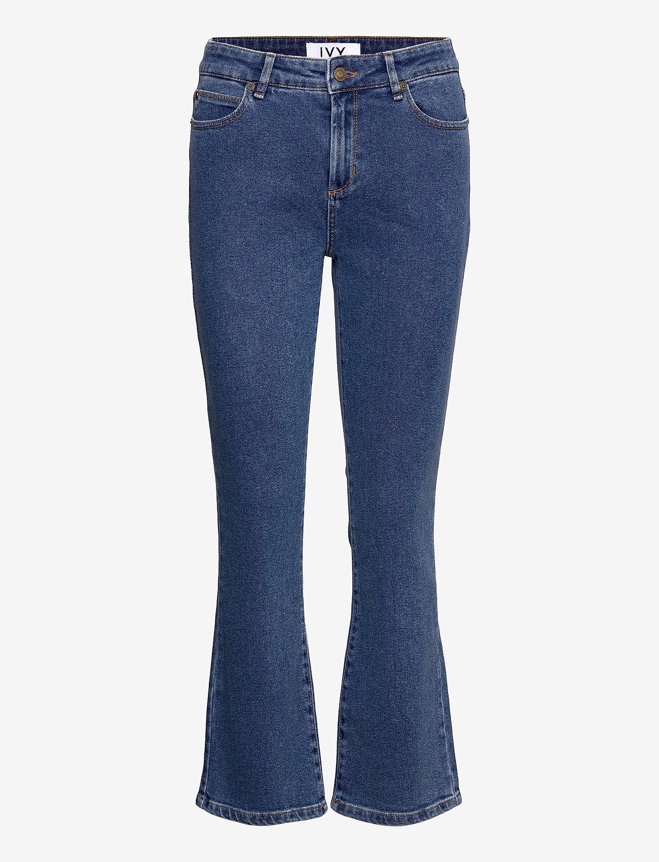 IVY Copenhagen - Johanna Kick flare wash Rotterdam - denim blue - 0