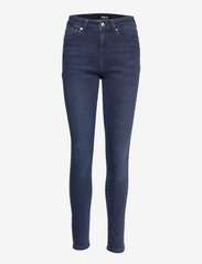 IVY Copenhagen - IVY-Alexa Jeans Cool Midnight Blue - džinsa bikses ar šaurām starām - denim blue - 0