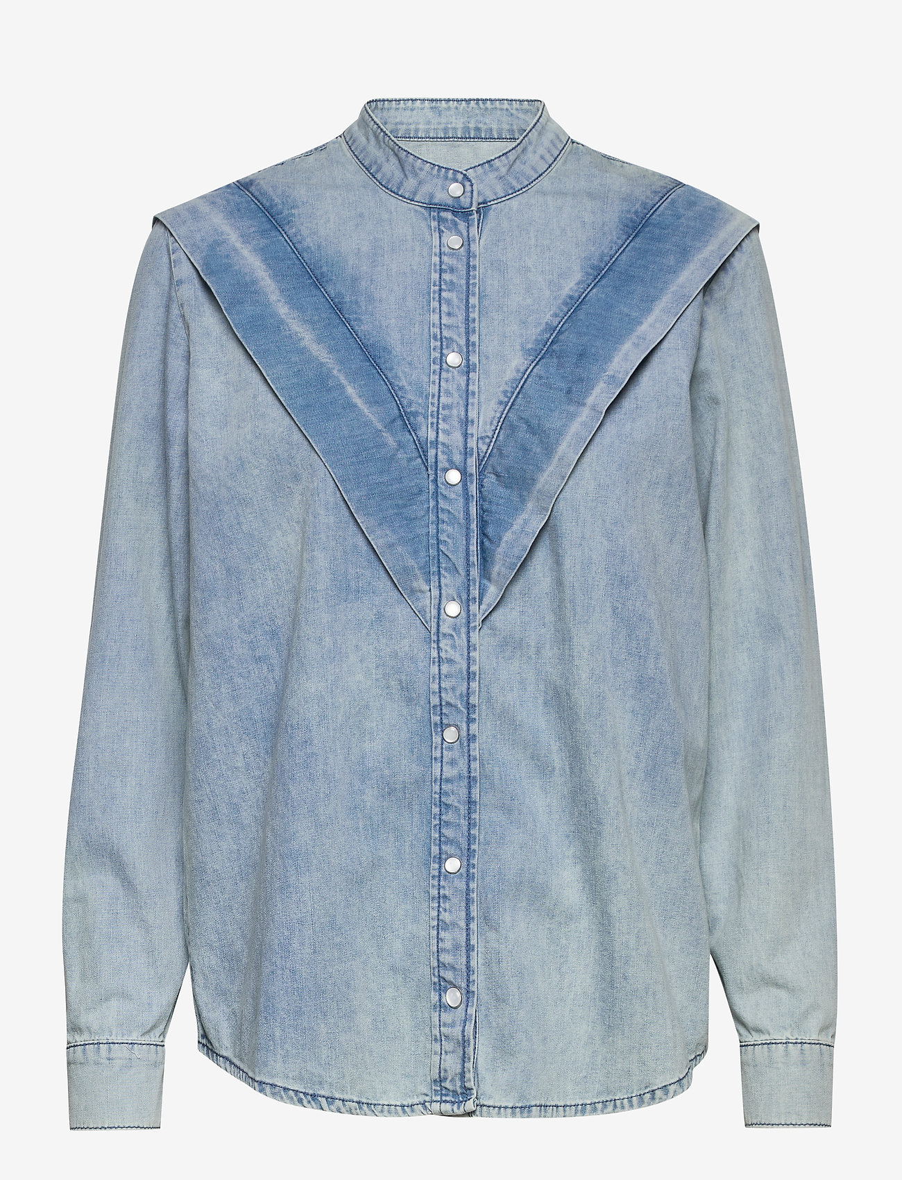 IVY Copenhagen - Tony Denim Shirt Azid Wash - denim blue - 0