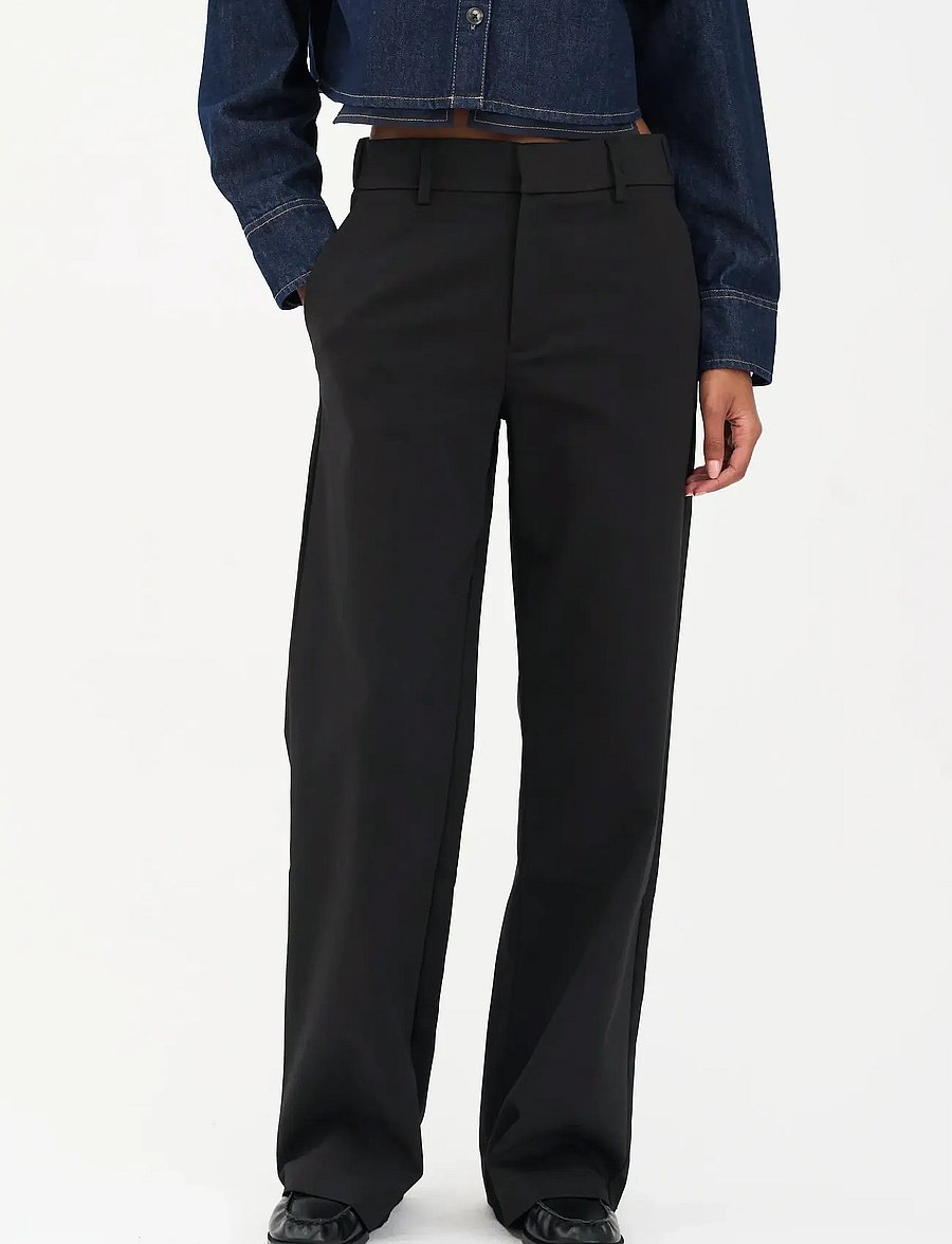 IVY Copenhagen - IVY-Alice Wide Pant NOOS - anzugshosen - black - 3