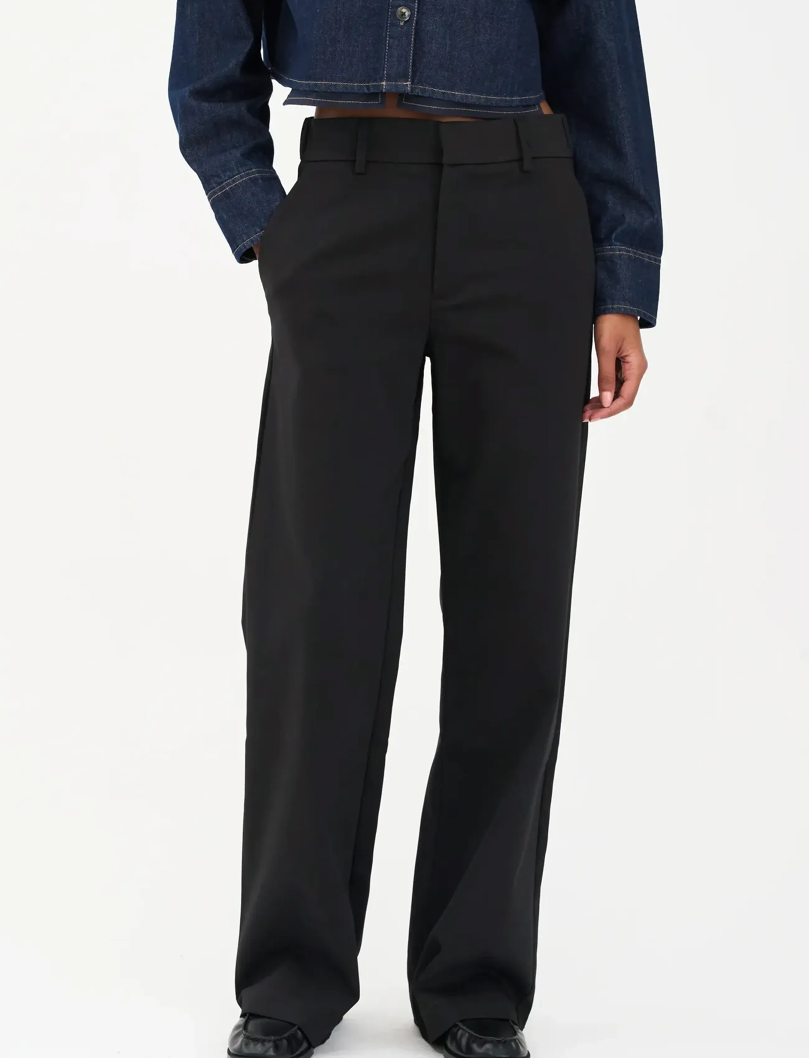 IVY Copenhagen - IVY-Alice Wide Pant NOOS - formell - black - 3