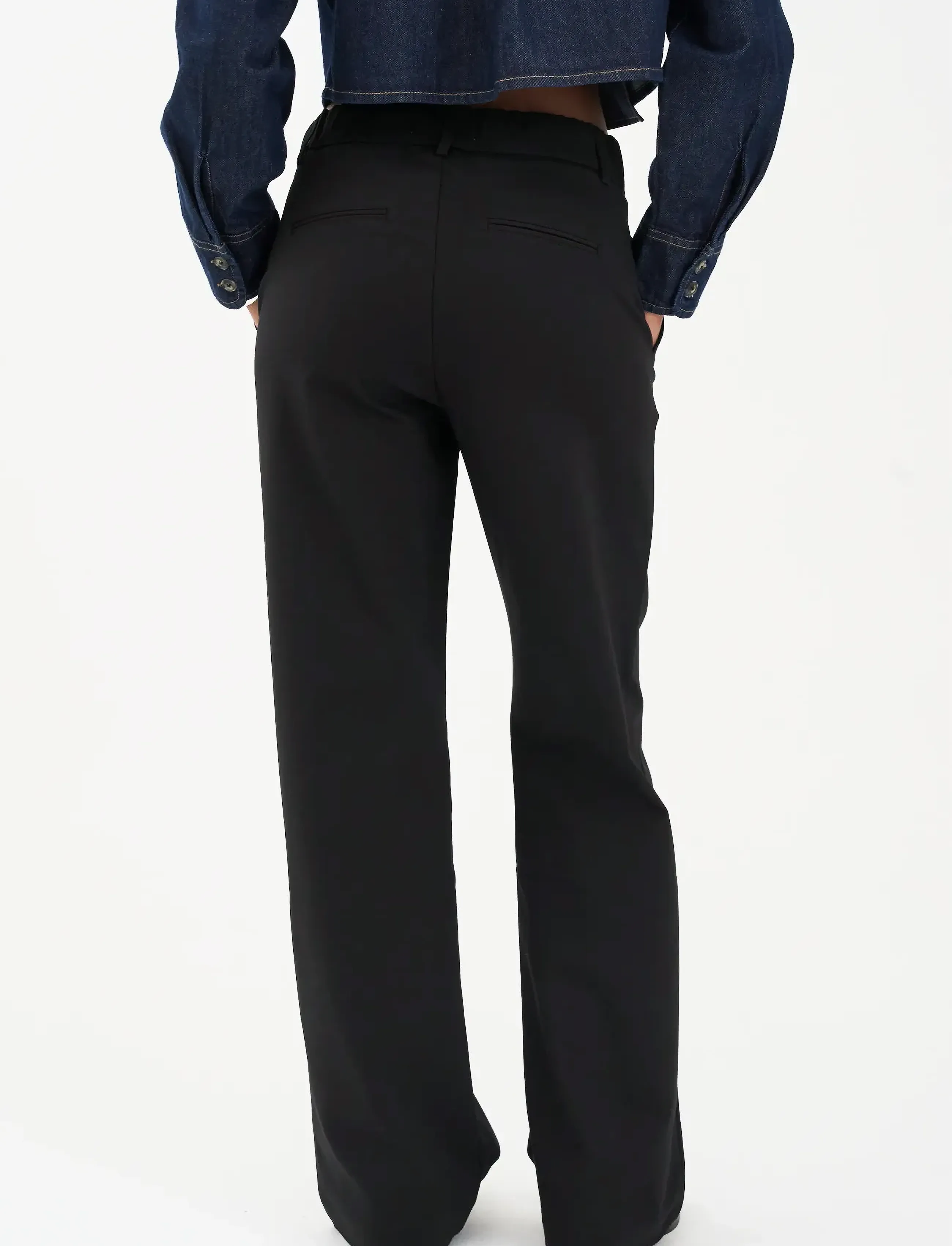 IVY Copenhagen - IVY-Alice Wide Pant NOOS - formell - black - 4