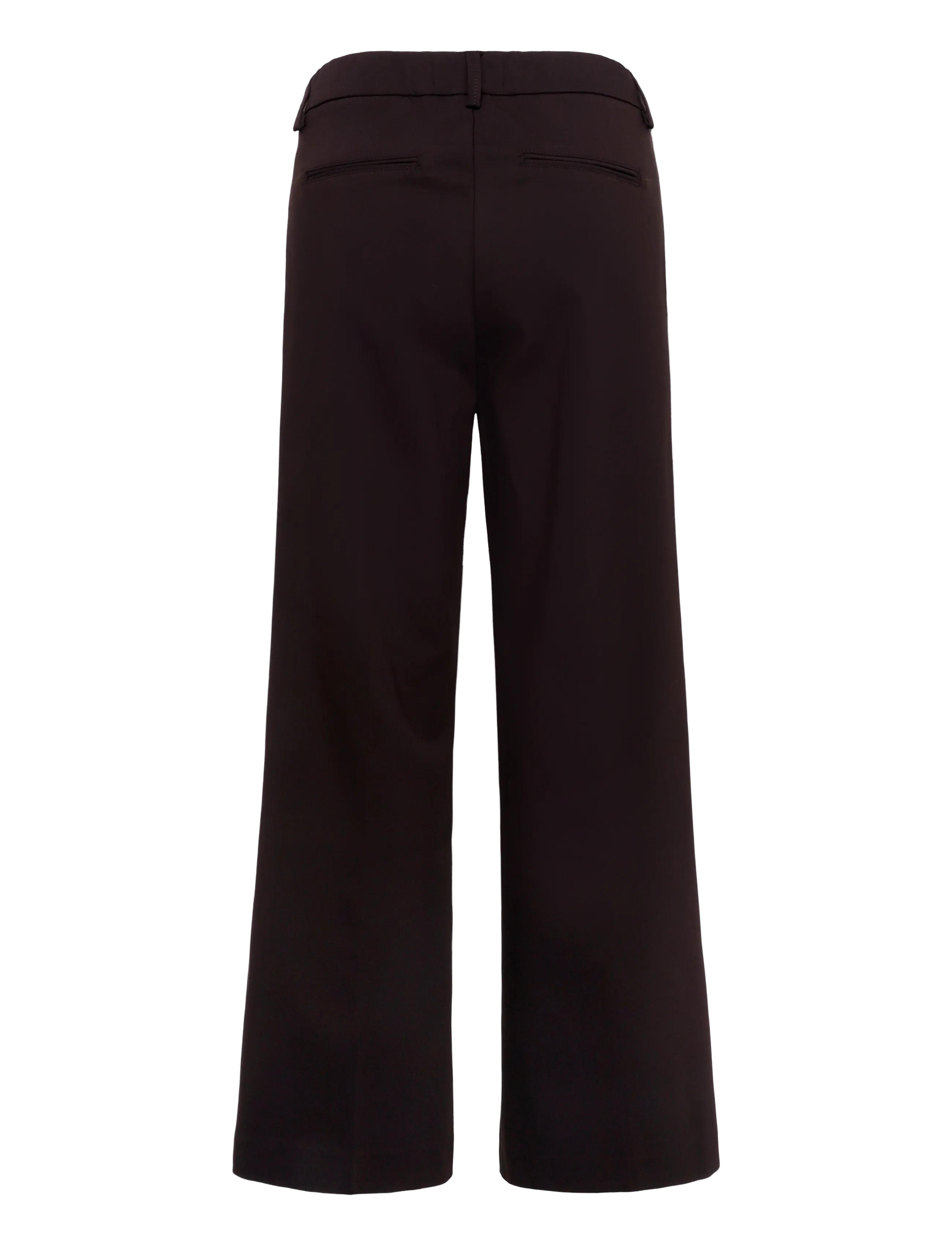 IVY Copenhagen - IVY-Alice Wide Pant NOOS - tailored trousers - dark toffee brown - 1