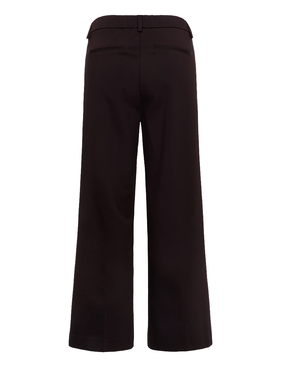 IVY Copenhagen - IVY-Alice Wide Pant NOOS - habitbukser - dark toffee brown - 2