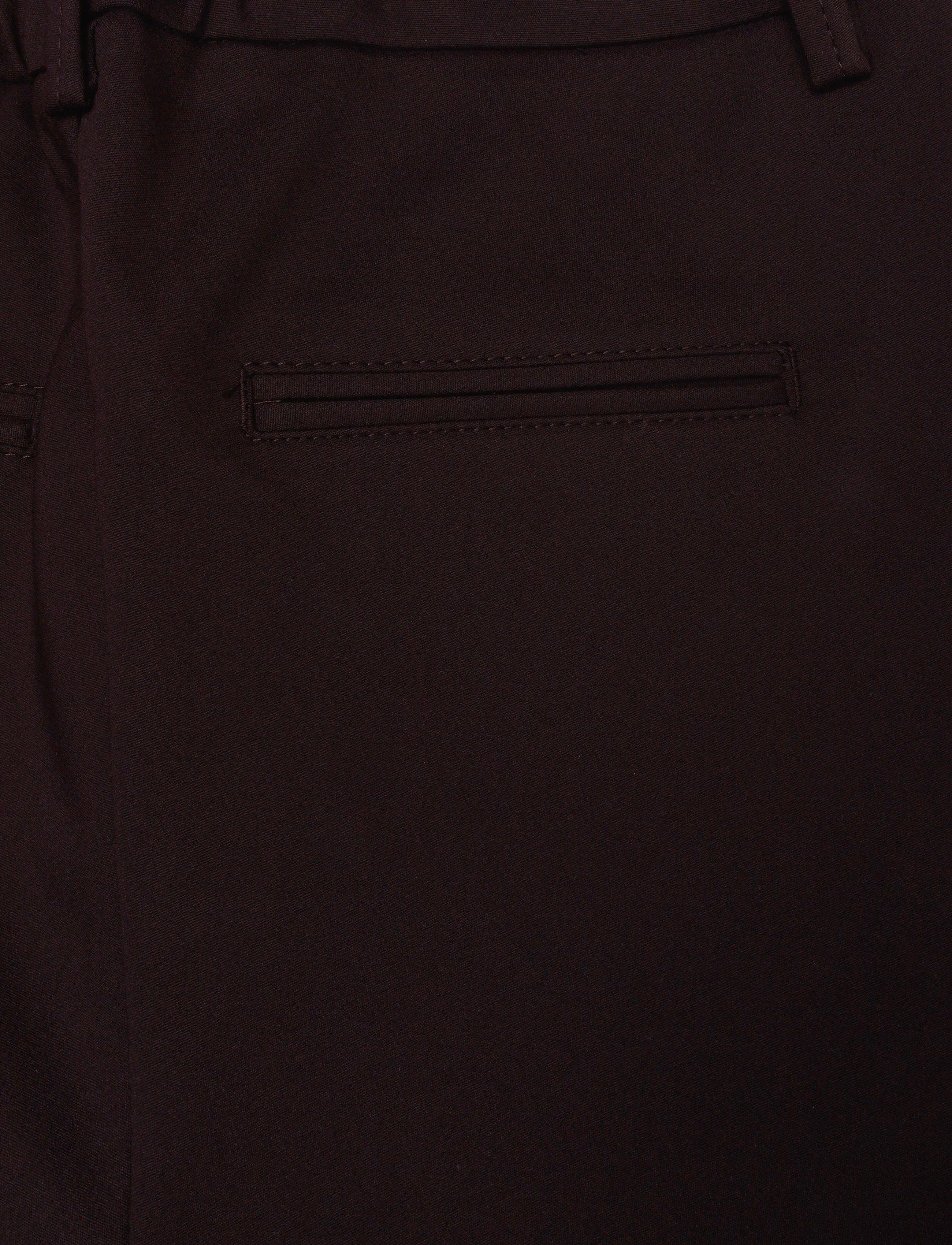 IVY Copenhagen - IVY-Alice Wide Pant NOOS - tailored trousers - dark toffee brown - 3