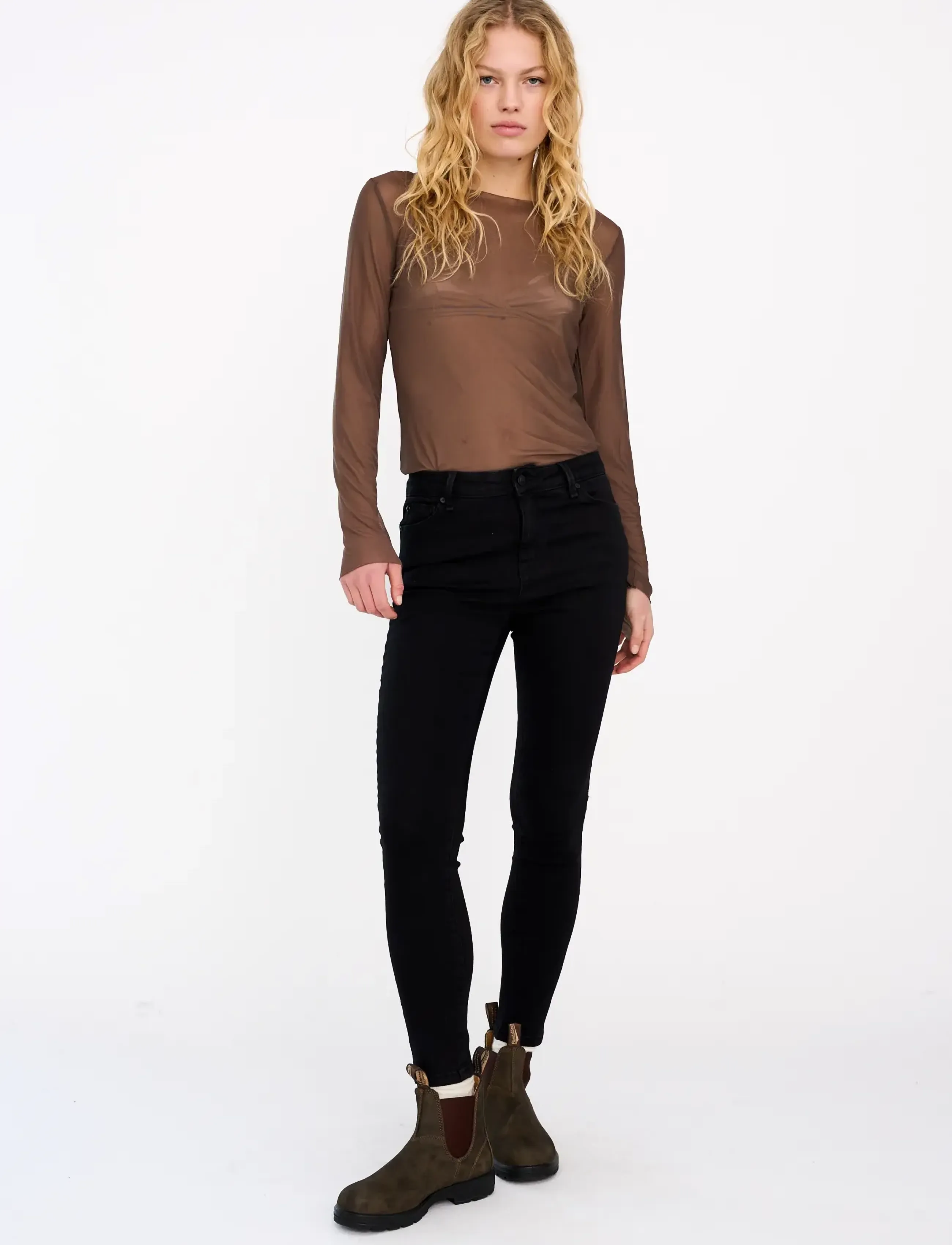 IVY Copenhagen IVY-Alexa Jeans Cool Excellent Blac - Jeans - BLACK / black