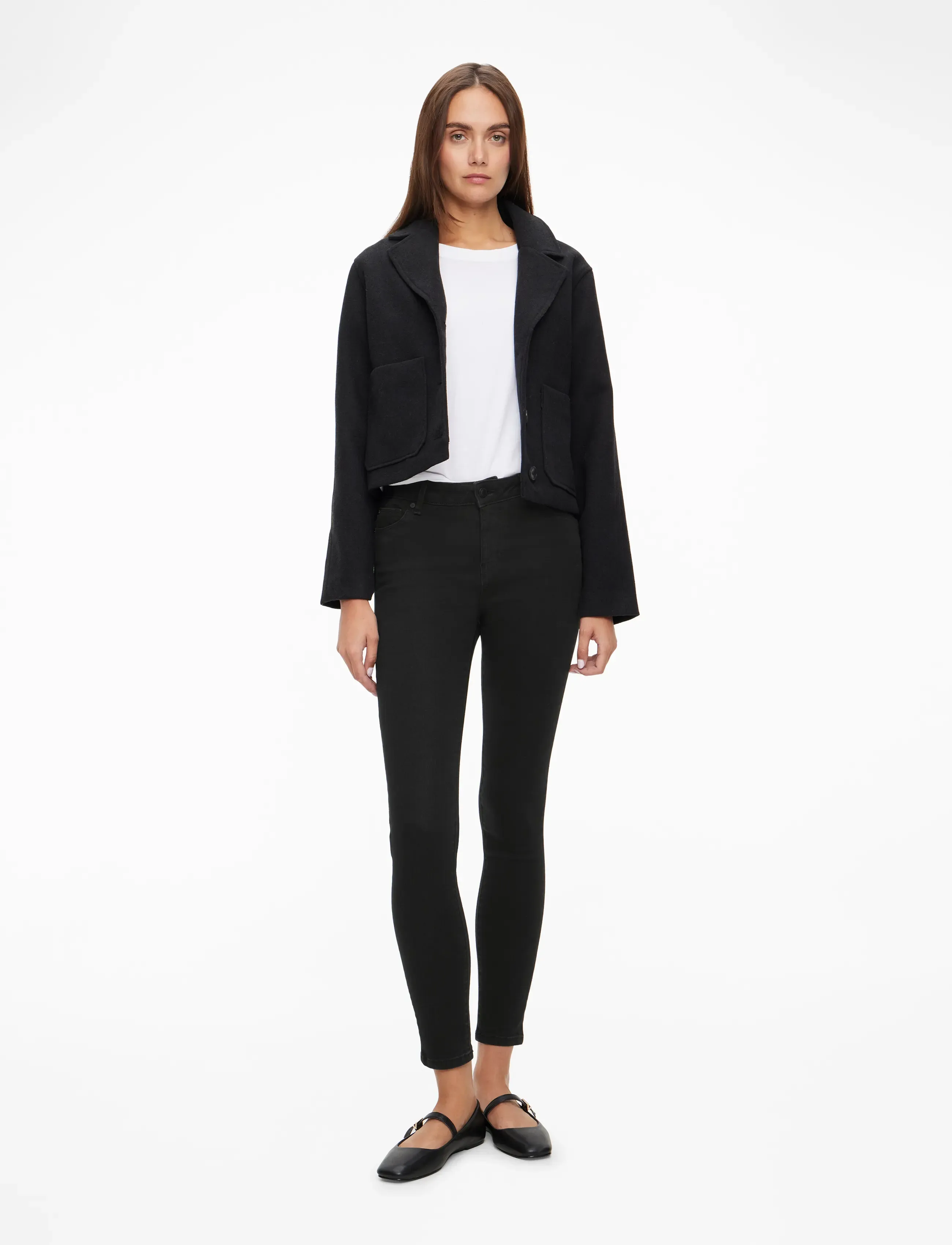IVY Copenhagen - IVY-Alexa Jeans Cool Excellent Blac - skinny gallabuxur - black - 1