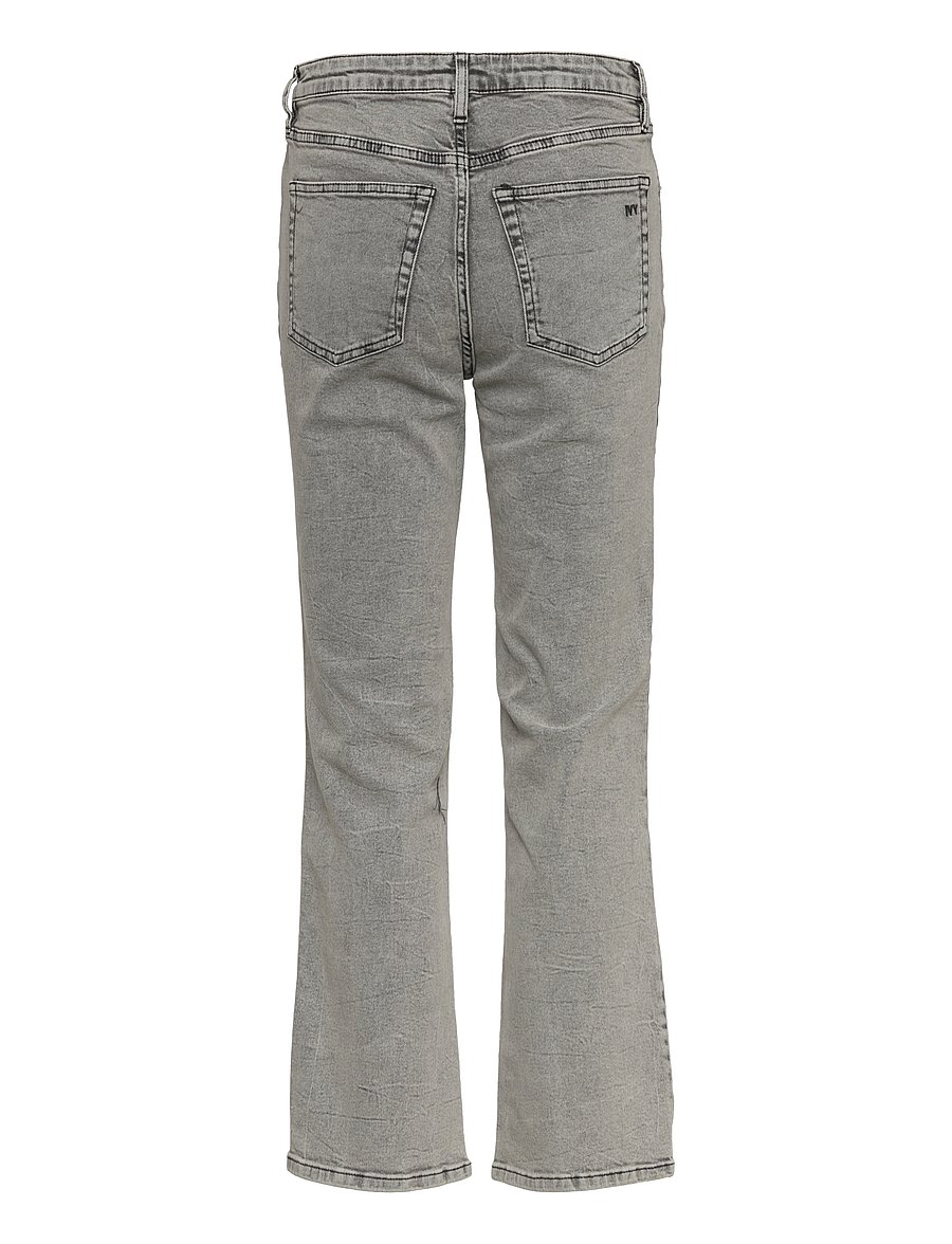 IVY Copenhagen - Frida Jeans wash Pulp Grey Dist. - beinar gallabuxur - grey - 1