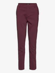 IVY Copenhagen - Alice Pant Colors - slim fit trousers - bordeaux - 0