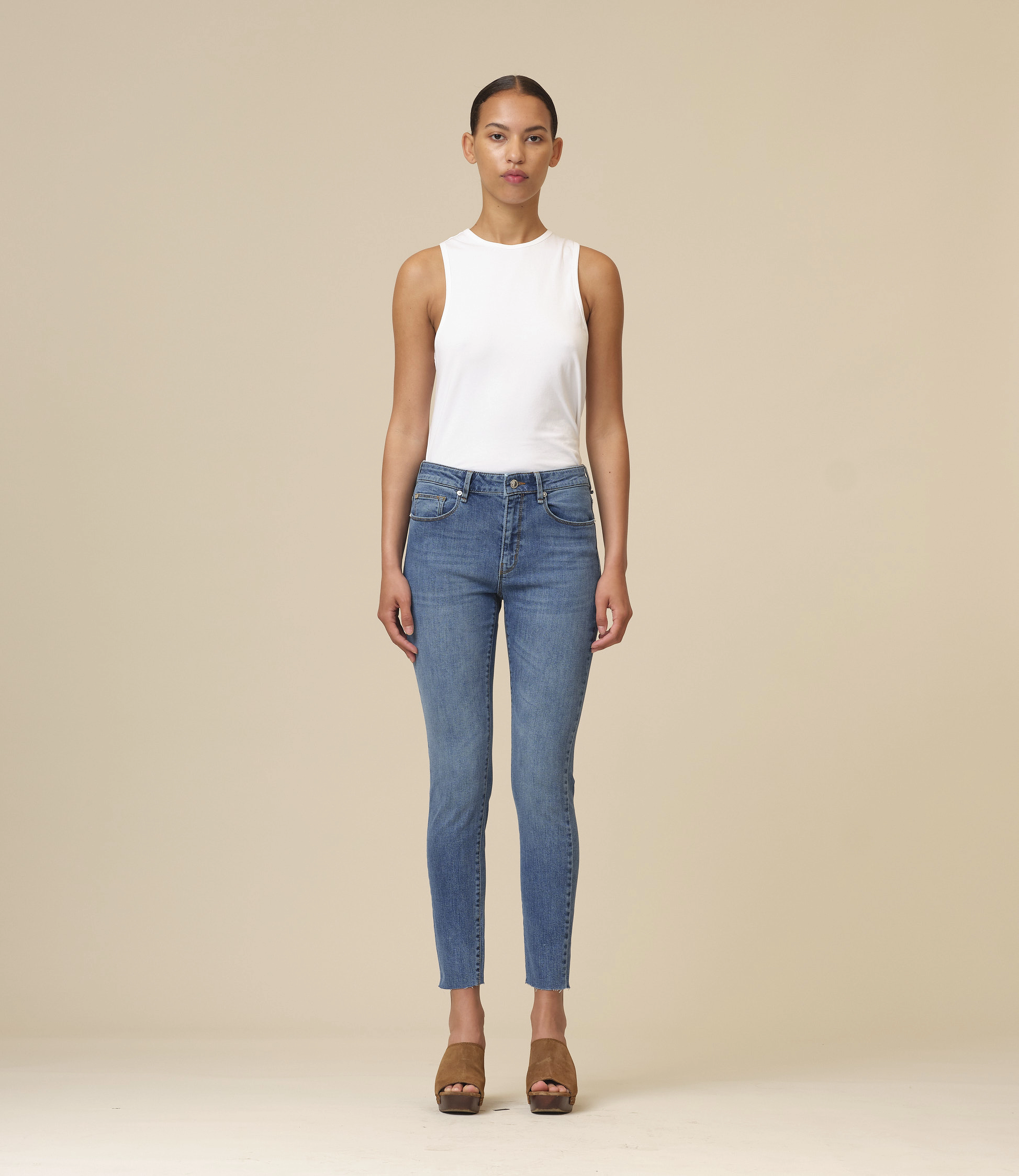 IVY Copenhagen - Alexa Jeans wash Port Louis - denim blue - 2