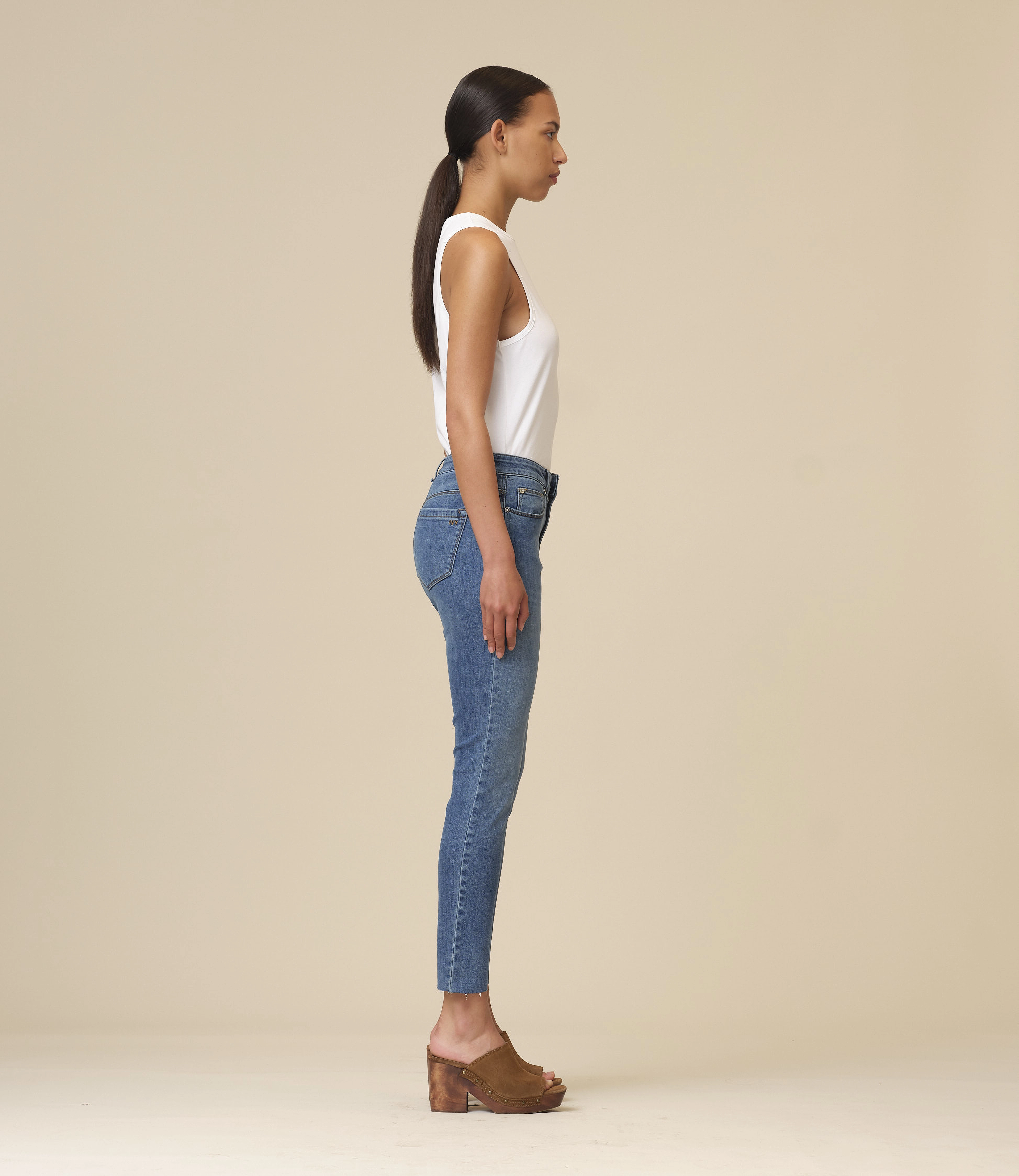 IVY Copenhagen - Alexa Jeans wash Port Louis - denim blue - 3