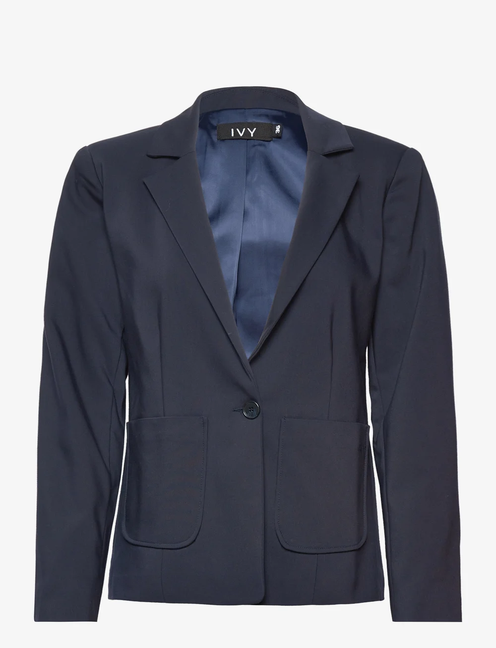 IVY Copenhagen - IVY-Alice Essential Blazer - enkelknäppta kavajer - navy - 0