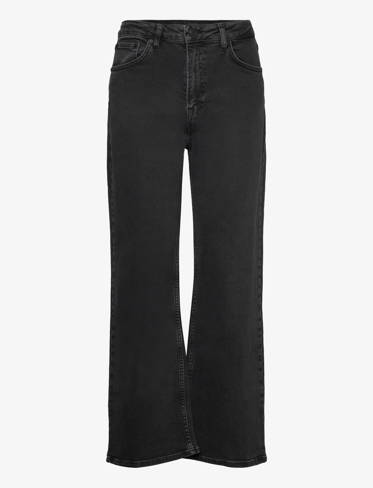 IVY Copenhagen - IVY-Brooke Jeans Wash Original Blac - leveälahkeiset farkut - black - 0