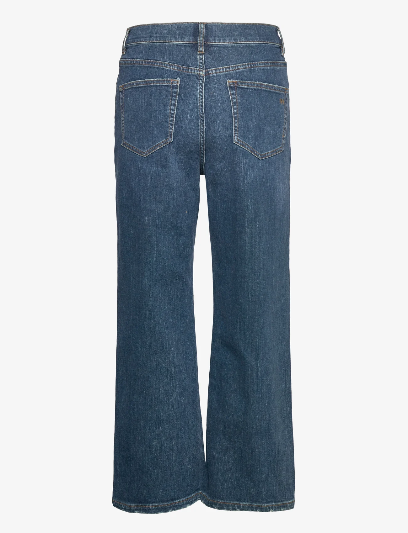 IVY Copenhagen - Milola EARTHxSWAN UHW Jeans Wash Or - jeans met wijde pijpen - denim blue - 1