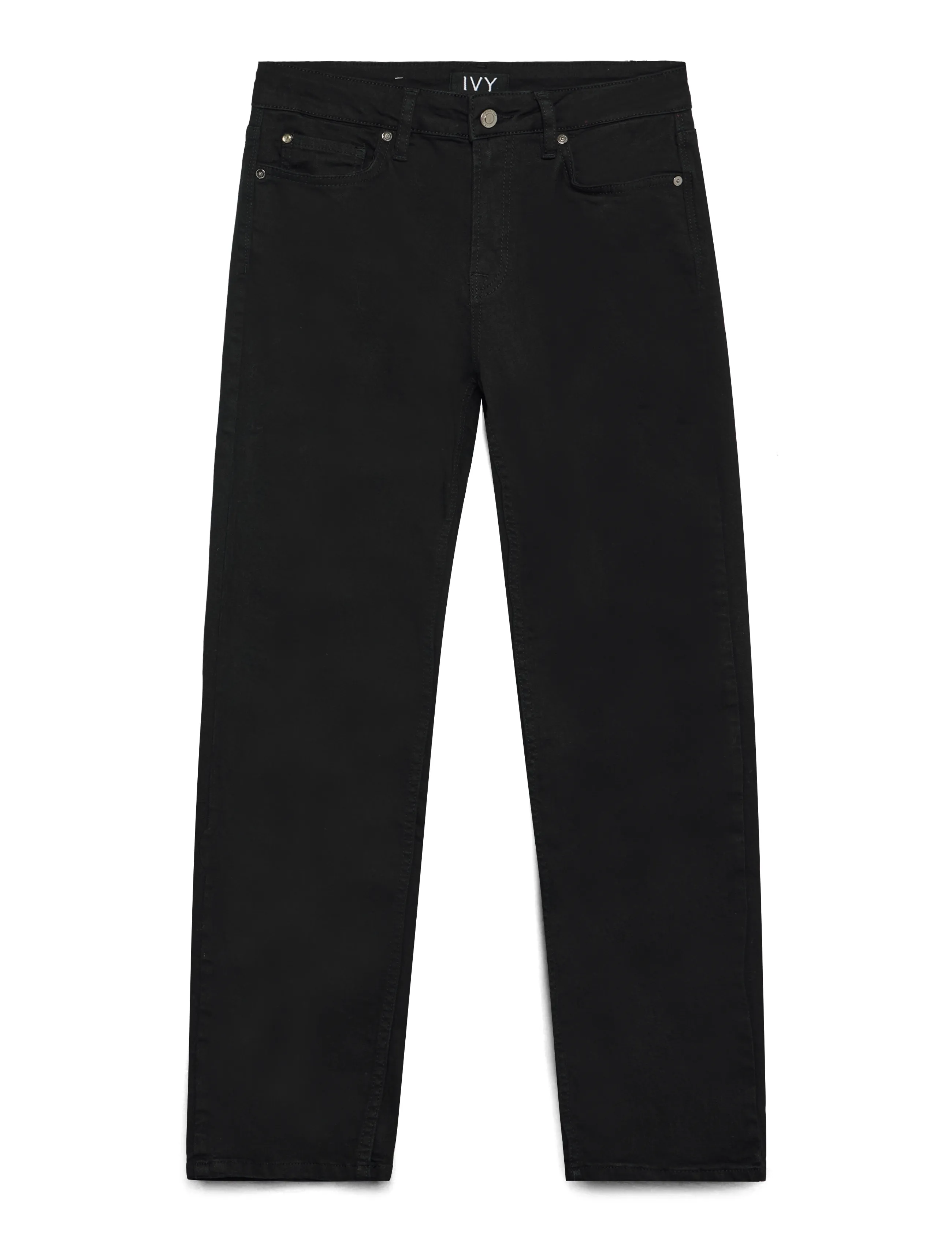IVY Copenhagen IVY-Tonya Jeans Wash Soft Black - Straight jeans - BLACK / black