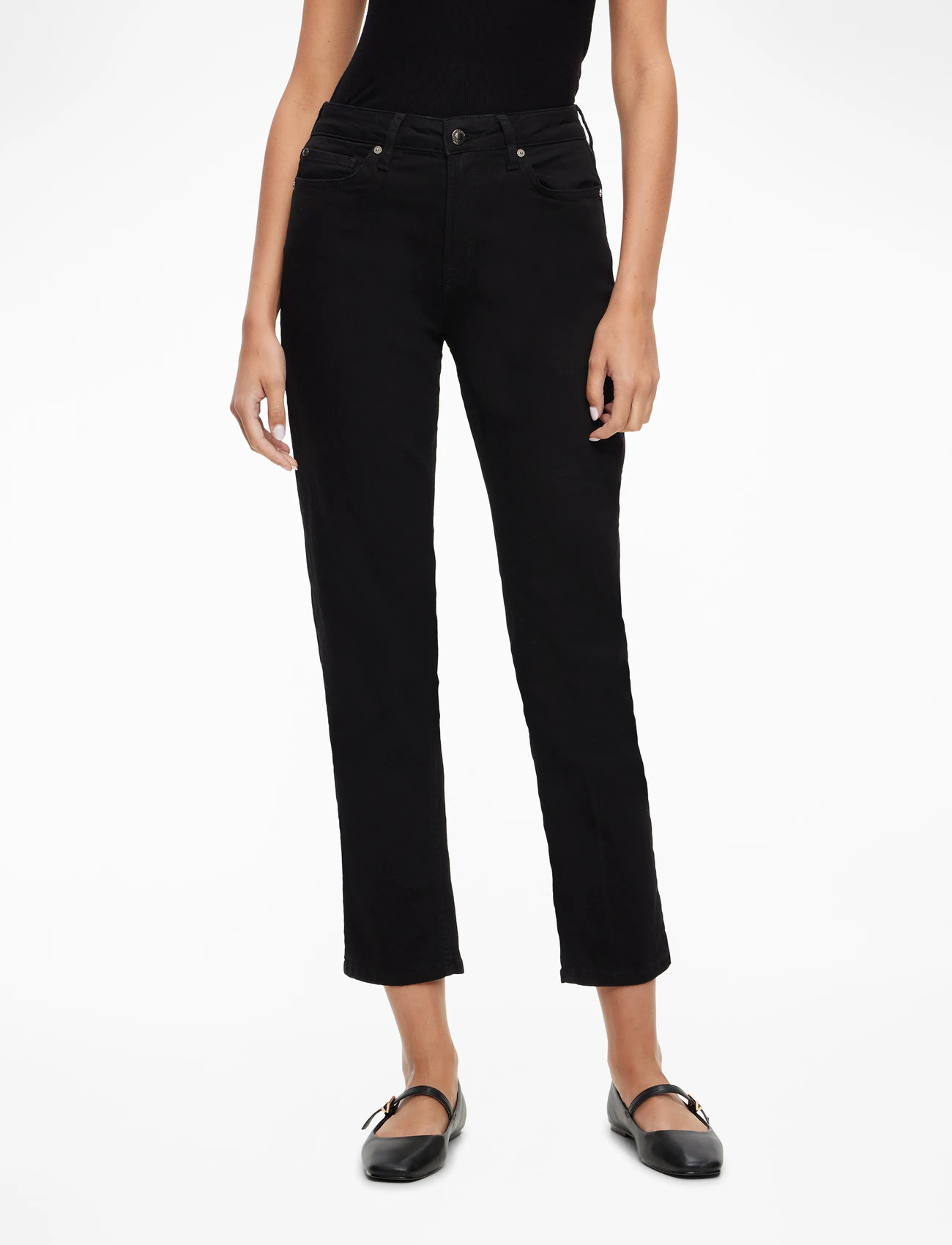 IVY Copenhagen - IVY-Tonya Jeans Wash Soft Black - straight jeans - black - 0