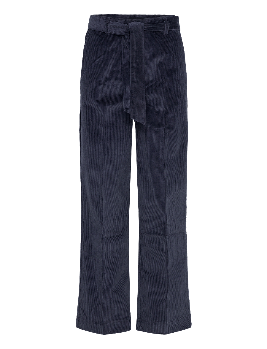 IVY Copenhagen - IVY-Augusta French Cord Pant - bukser med lige ben - deep navy blue - 1