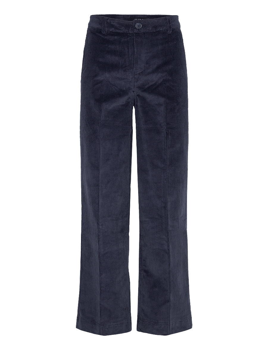 IVY Copenhagen - IVY-Augusta French Cord Pant - bukser med lige ben - deep navy blue - 3