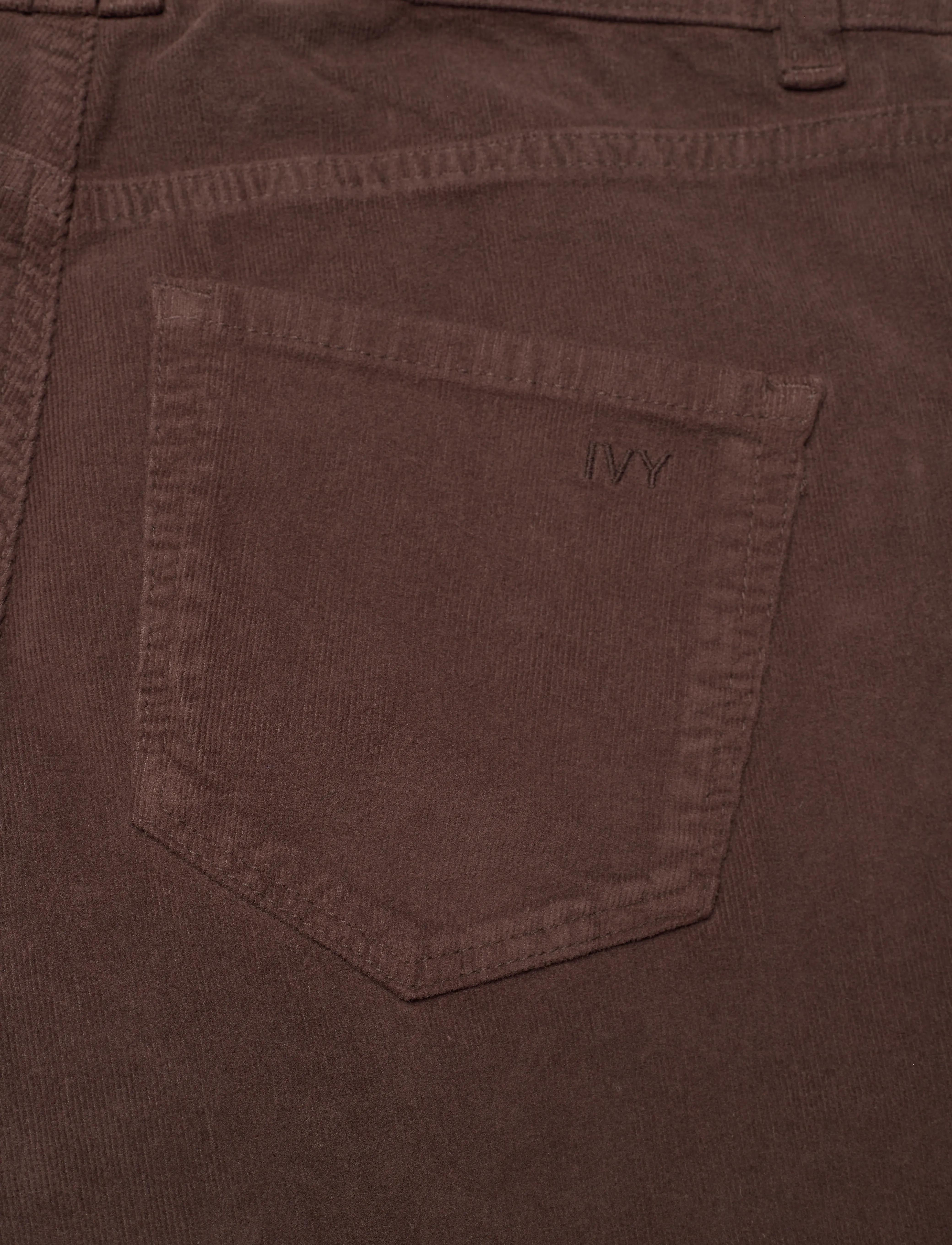 IVY Copenhagen - IVY-Tara Flare Jeans Baby Cord - jeans évasés - expresso brown - 4