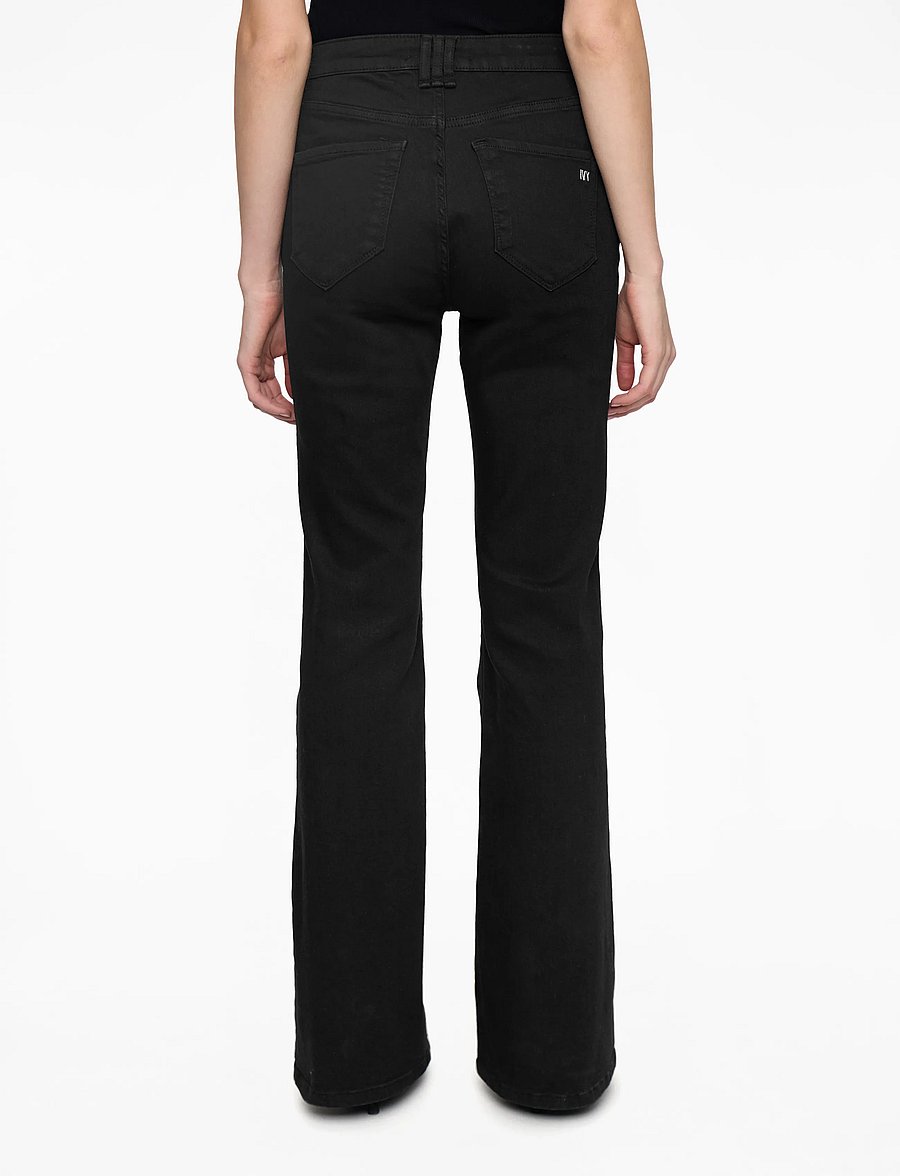 IVY Copenhagen - IVY-Tara Jeans Wash Cool Excellent - bootcut-jeans - black - 5