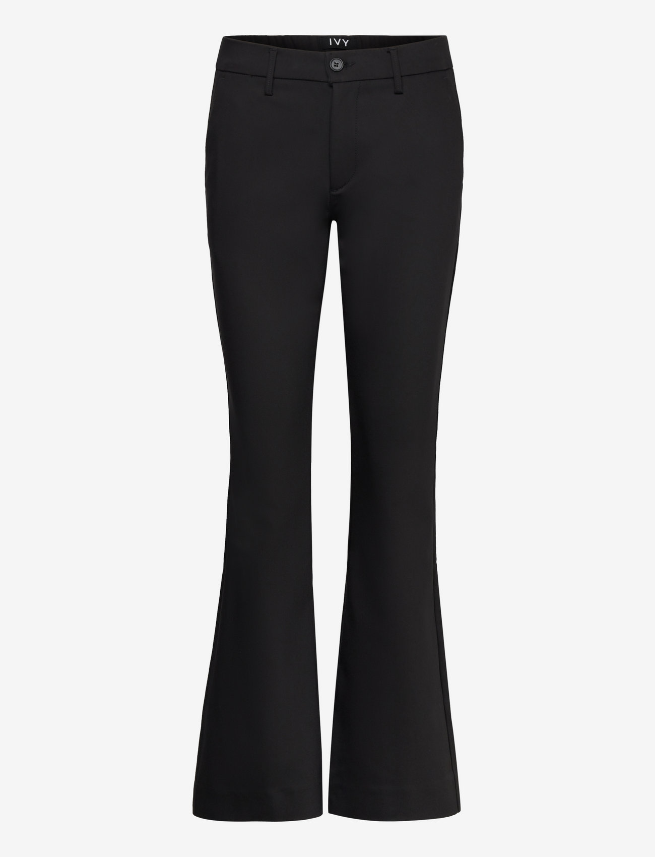 IVY Copenhagen - IVY-Alice Flare Pant - alt laiad püksid - black - 0