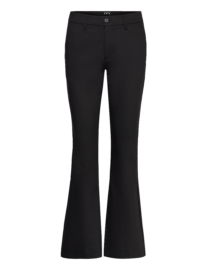 IVY Copenhagen - IVY-Alice Flare Pant - alt laiad püksid - black - 0