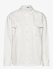 IVY Copenhagen - IVY-Ora Fringe Shirt - pitkähihaiset paidat - ecru - 0