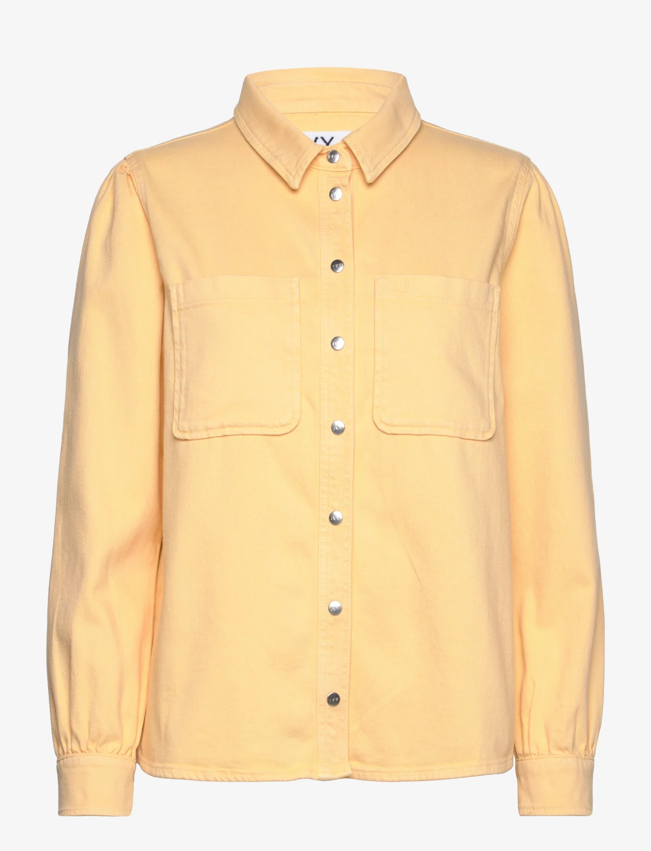 IVY Copenhagen - IVY-Lavina Shirt Stone Color - langærmede skjorter - sun flower yellow - 0