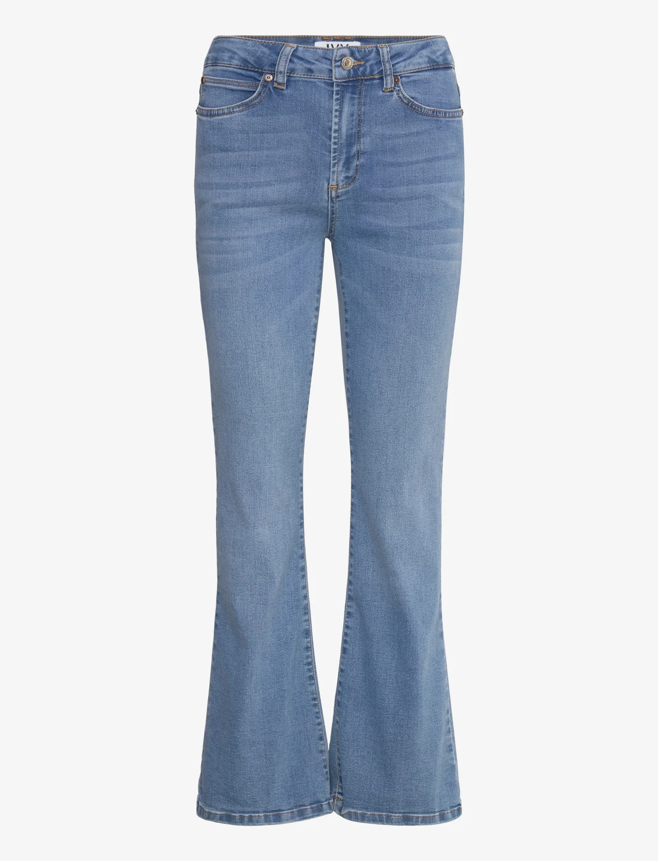 IVY Copenhagen - IVY-Tara Jeans Wash Cool Barcelona - utsvängda jeans - denim blue - 0