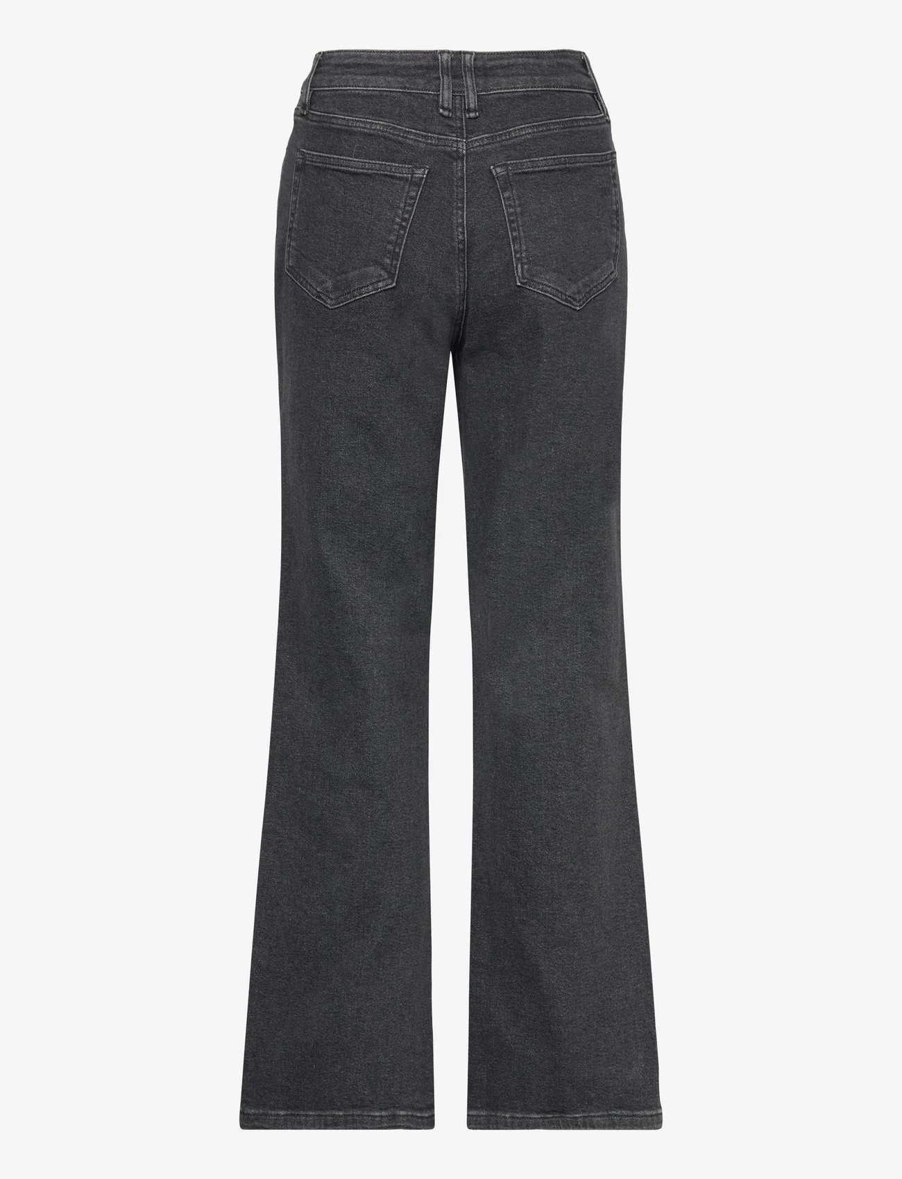 IVY Copenhagen - IVY-Mia Jeans Wash Vintage Black - džinsa bikses ar taisnām starām - black - 1