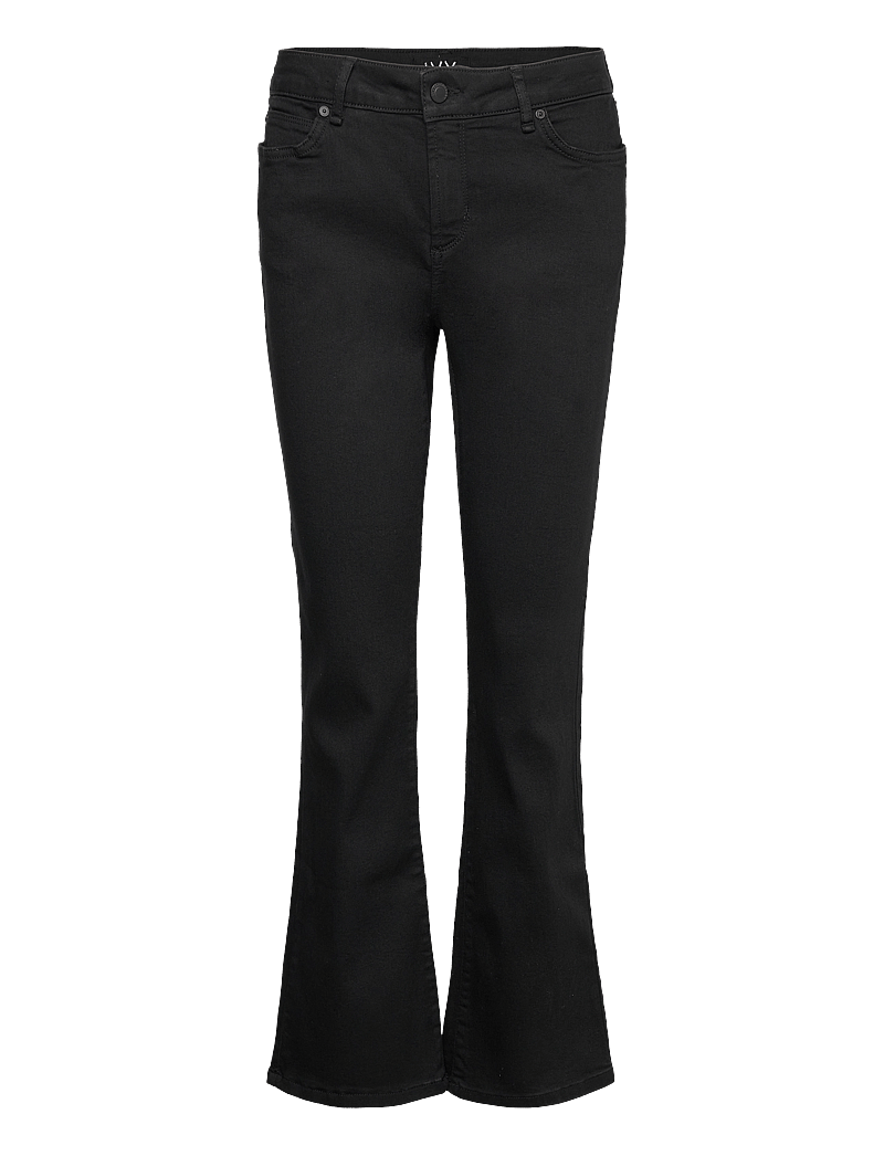 IVY Copenhagen - IVY-Johanna Kick Flare Jeans Wash C - utsvängda jeans - black - 1