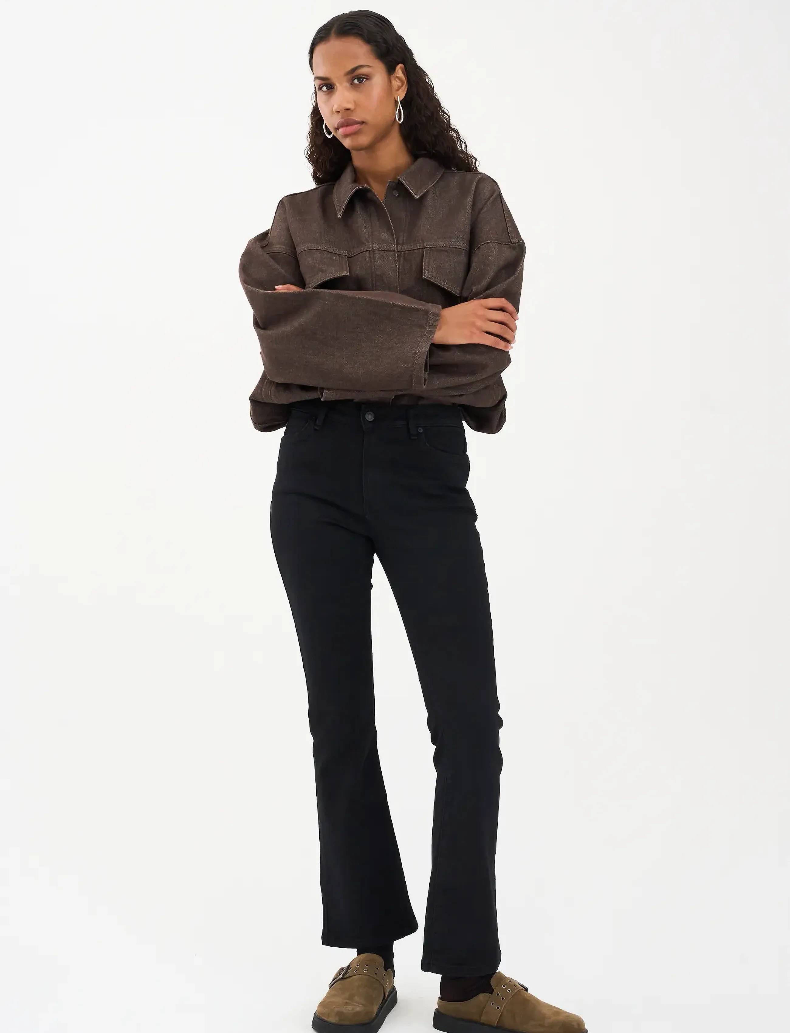 IVY Copenhagen Ivy-Johanna Kick Flare Jeans Wash C dam – bild 4