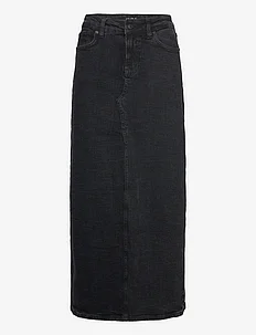 IVY-Zoe Maxi Skirt Wash Faded Black, IVY Copenhagen