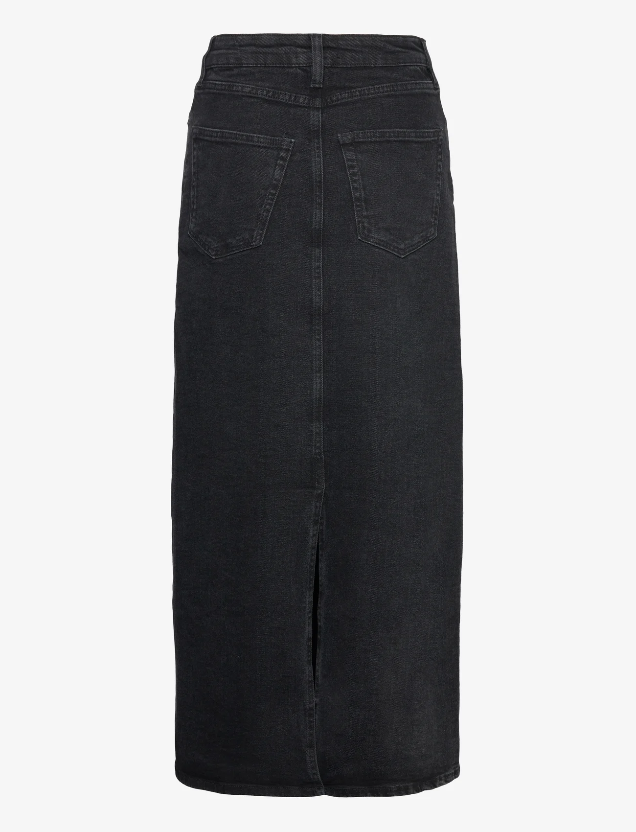 IVY Copenhagen - IVY-Zoe Maxi Skirt Wash Faded Black - denim skirts - black - 1