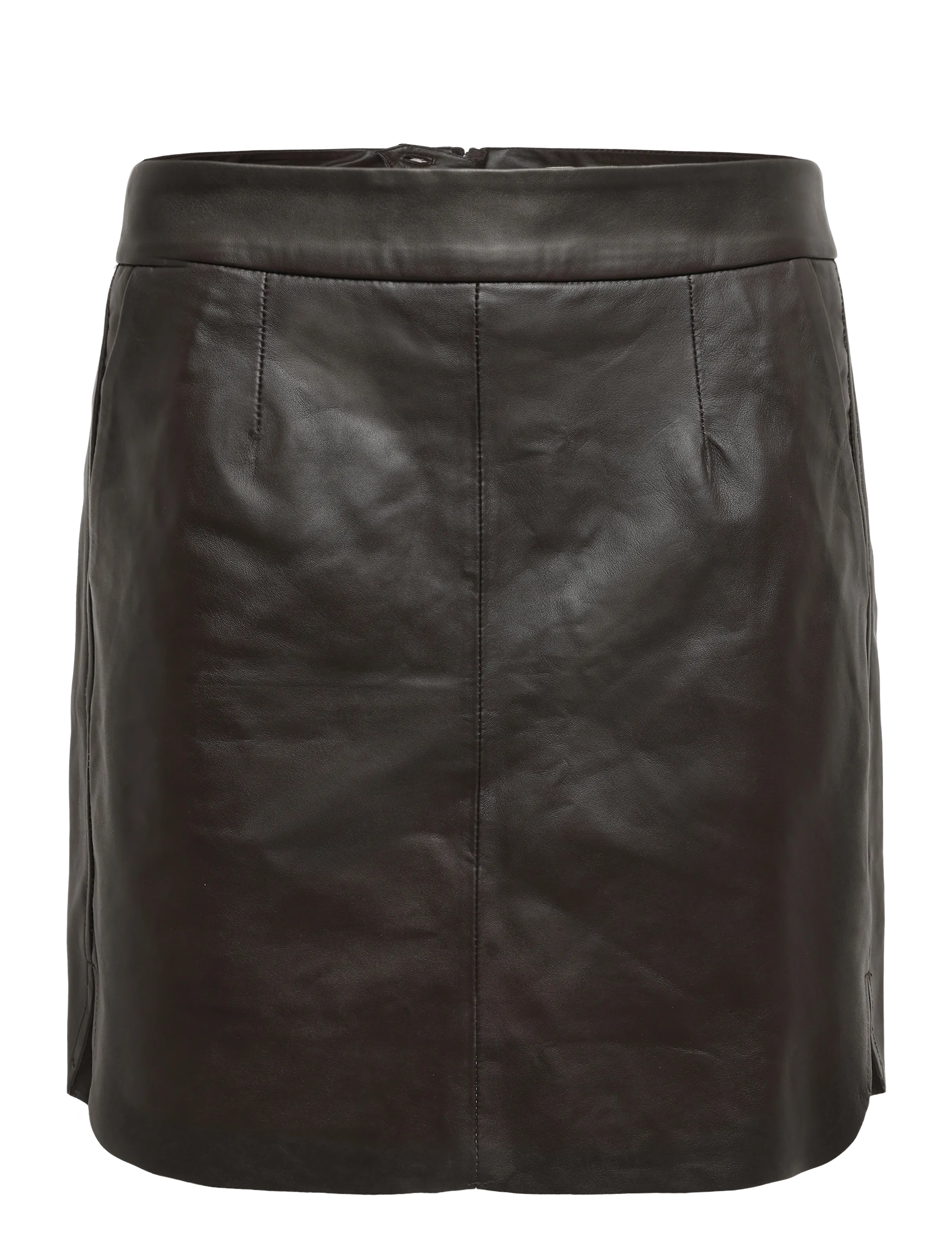 IVY Copenhagen IVY-Kylie Leather Mini Skirt - Neuheiten - EXPRESSO BROWN / brown