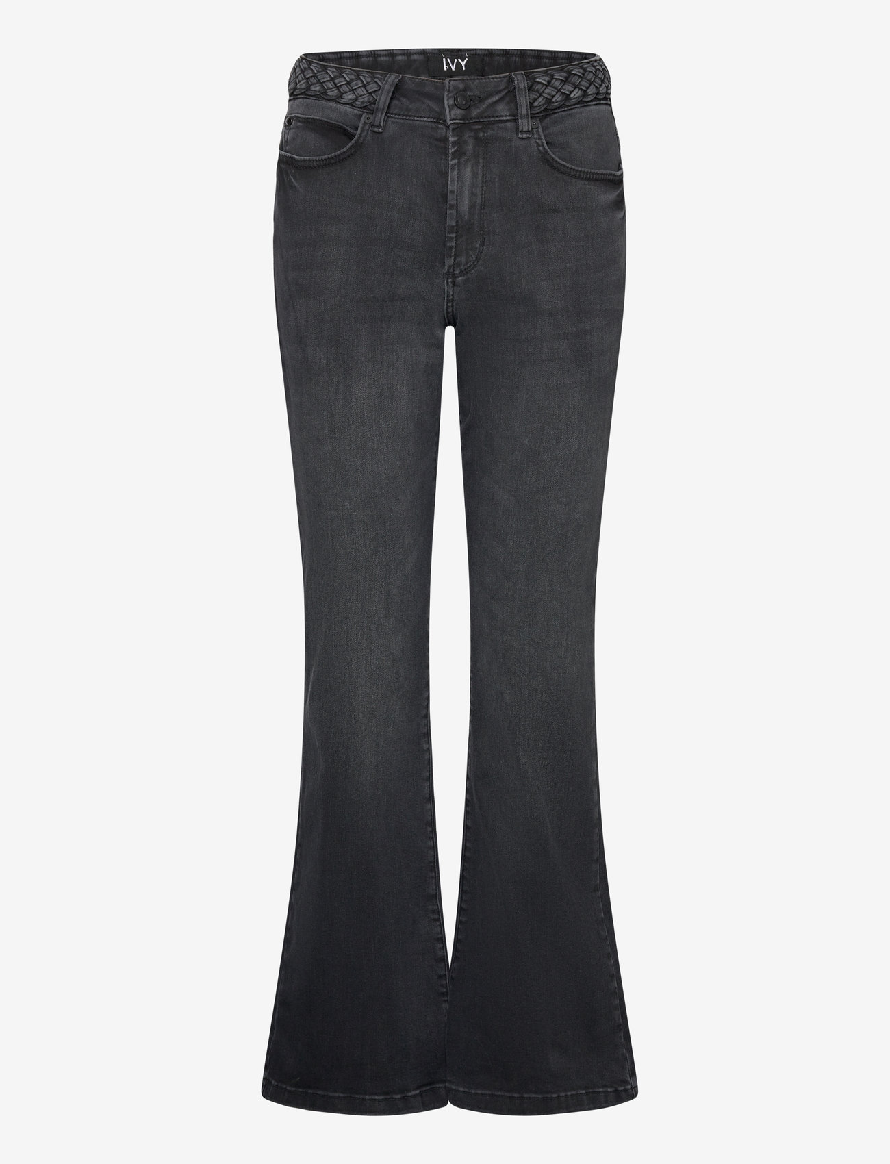 IVY Copenhagen IVY-Tara 70's Jeans Wash Organic Gr - Dzwony dżinsy - GREY / grey